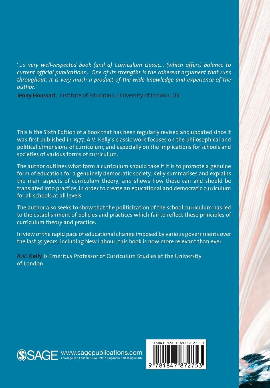 Rückseitencover The Curriculum