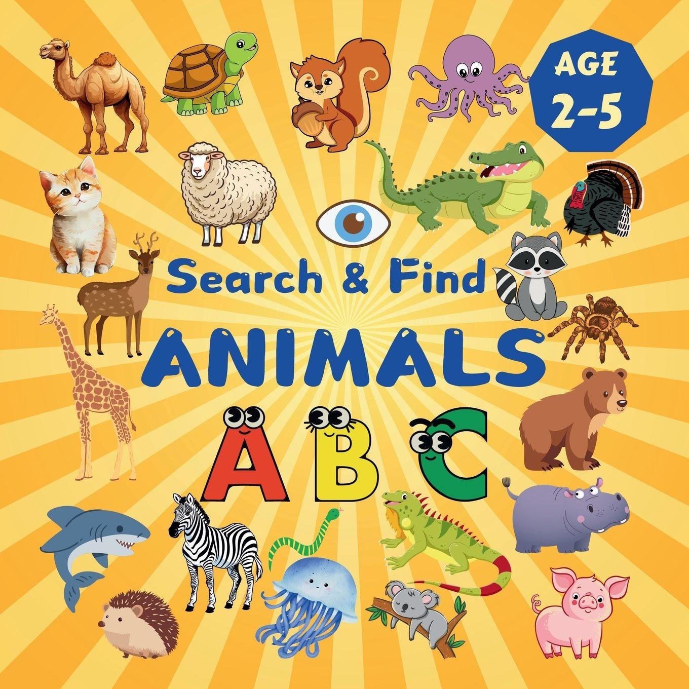 Vorderes Coverbild Search & Find Animals