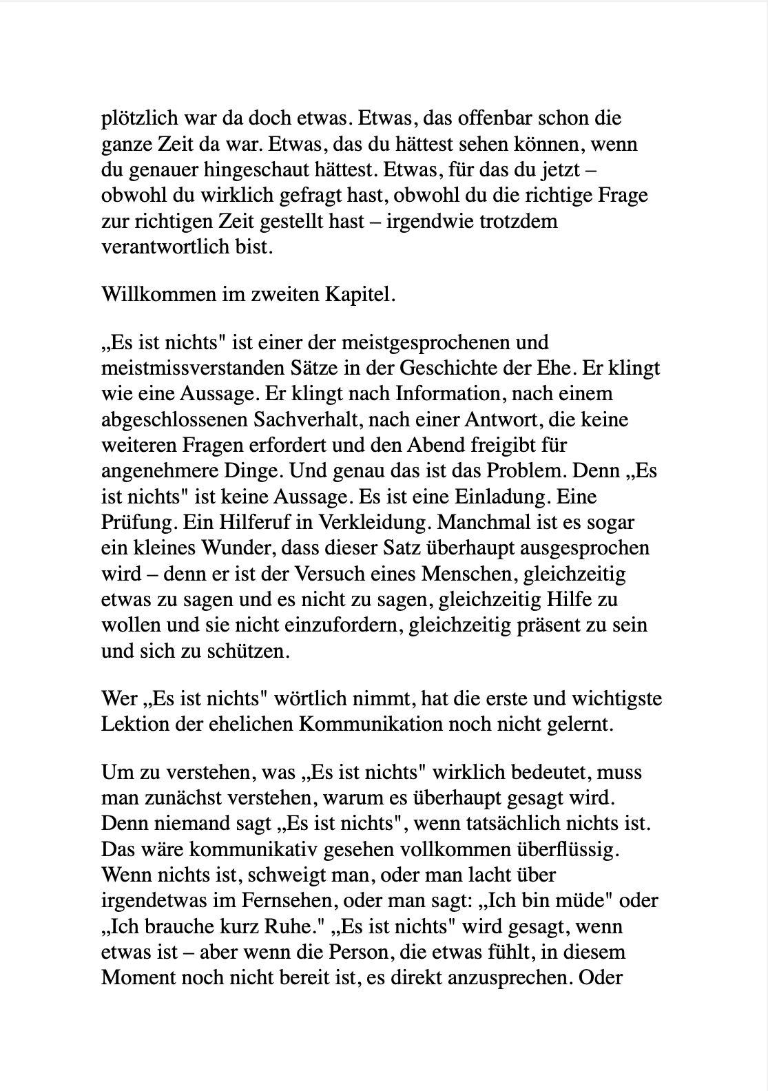 Beispielinhalt (Bild) WIE MAN SEINE EHEFRAU NICHT LOSWIRD?!