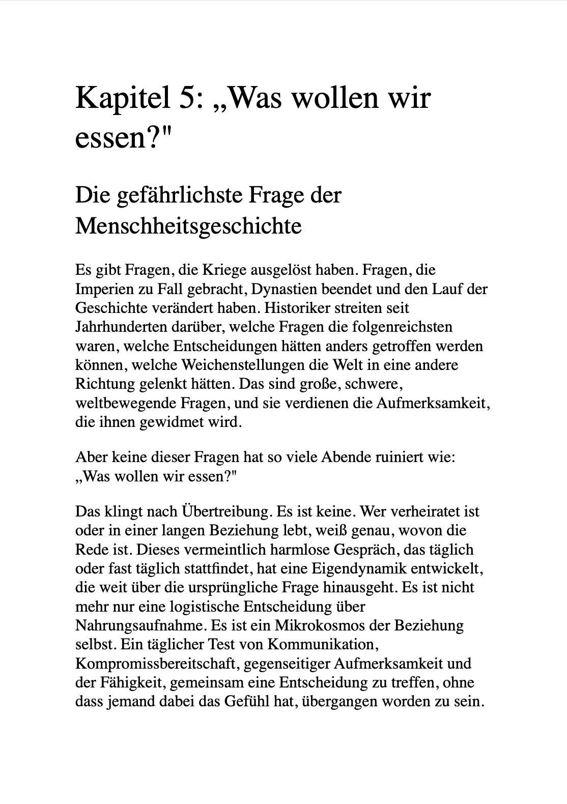 Beispielinhalt (Bild) WIE MAN SEINE EHEFRAU NICHT LOSWIRD?!