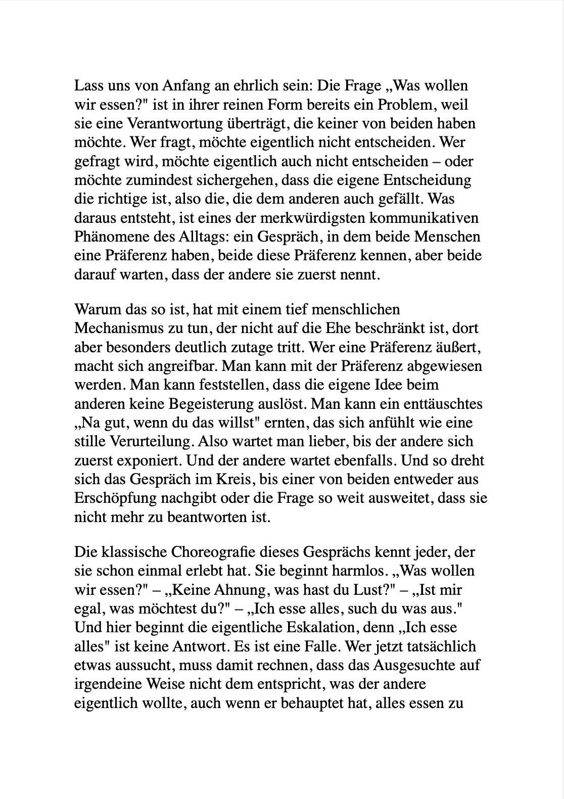 Beispielinhalt (Bild) WIE MAN SEINE EHEFRAU NICHT LOSWIRD?!