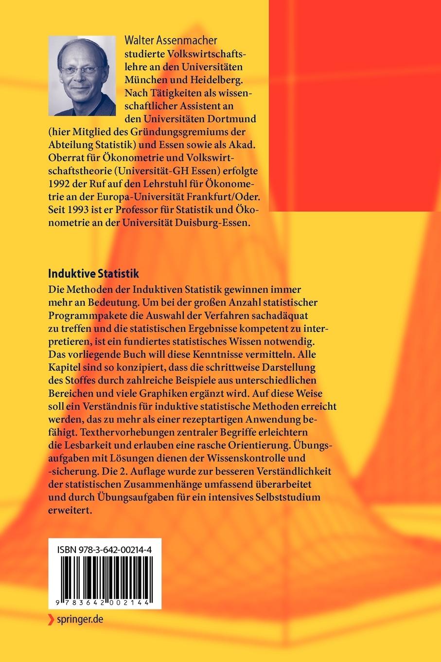 Rückseitencover Induktive Statistik