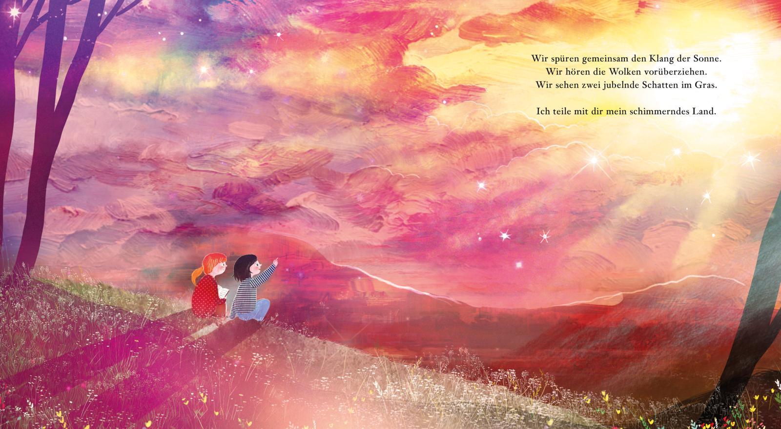 Beispielinhalt (Bild) Ich höre, wie du lächelst