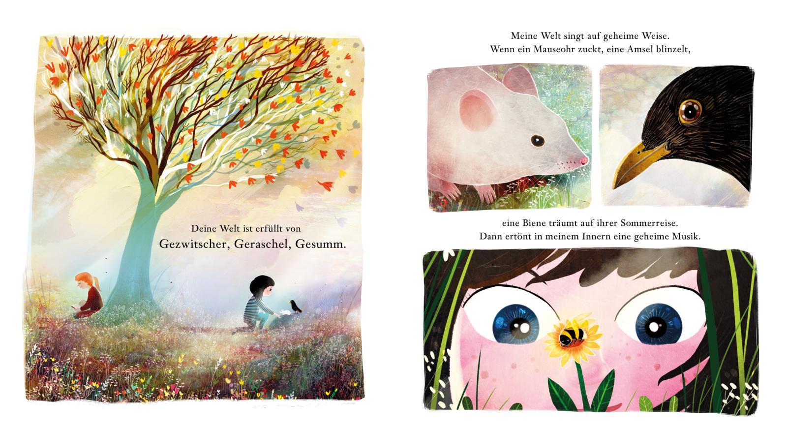 Beispielinhalt (Bild) Ich höre, wie du lächelst