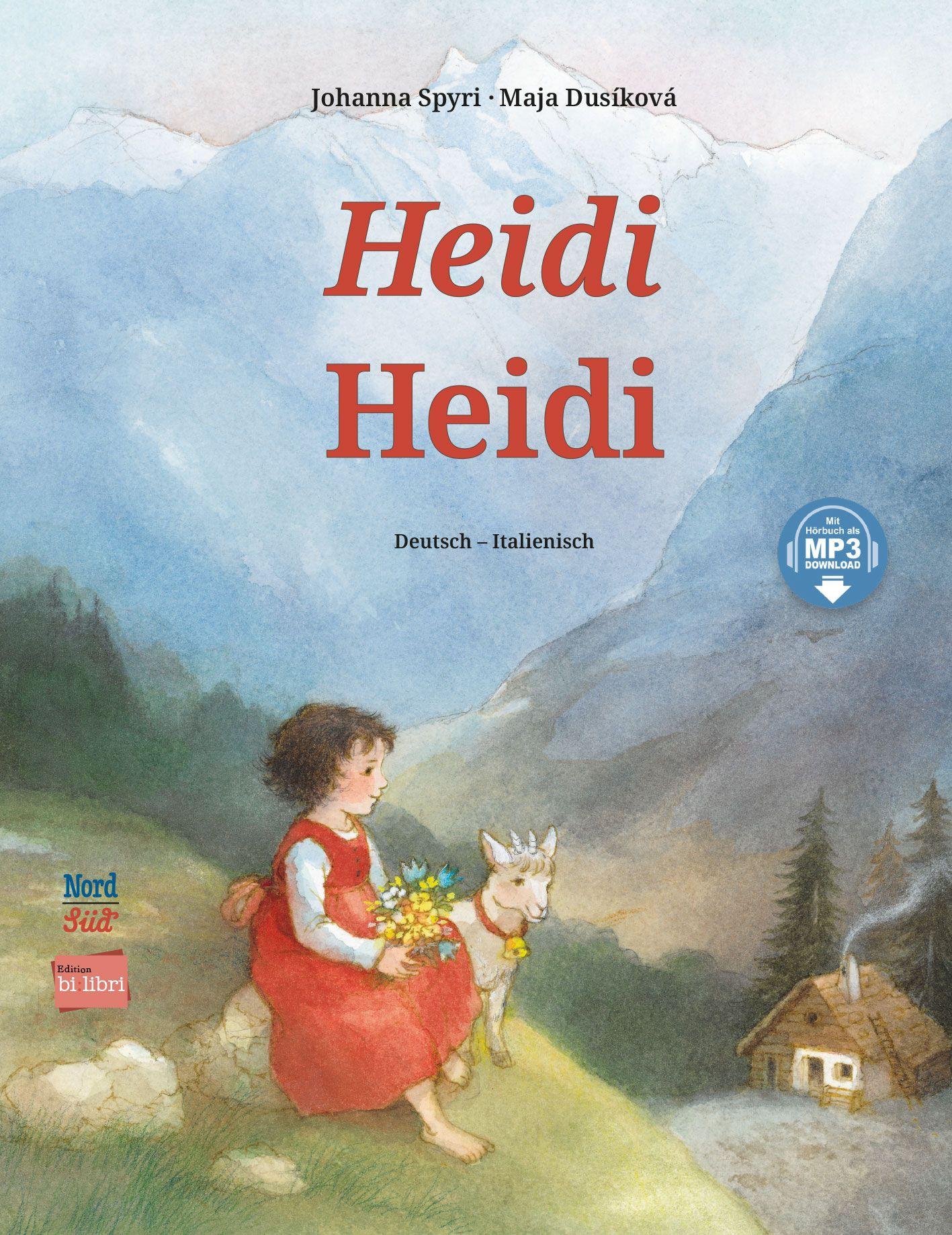 Vorderes Coverbild Heidi (Deutsch-Italienisch)