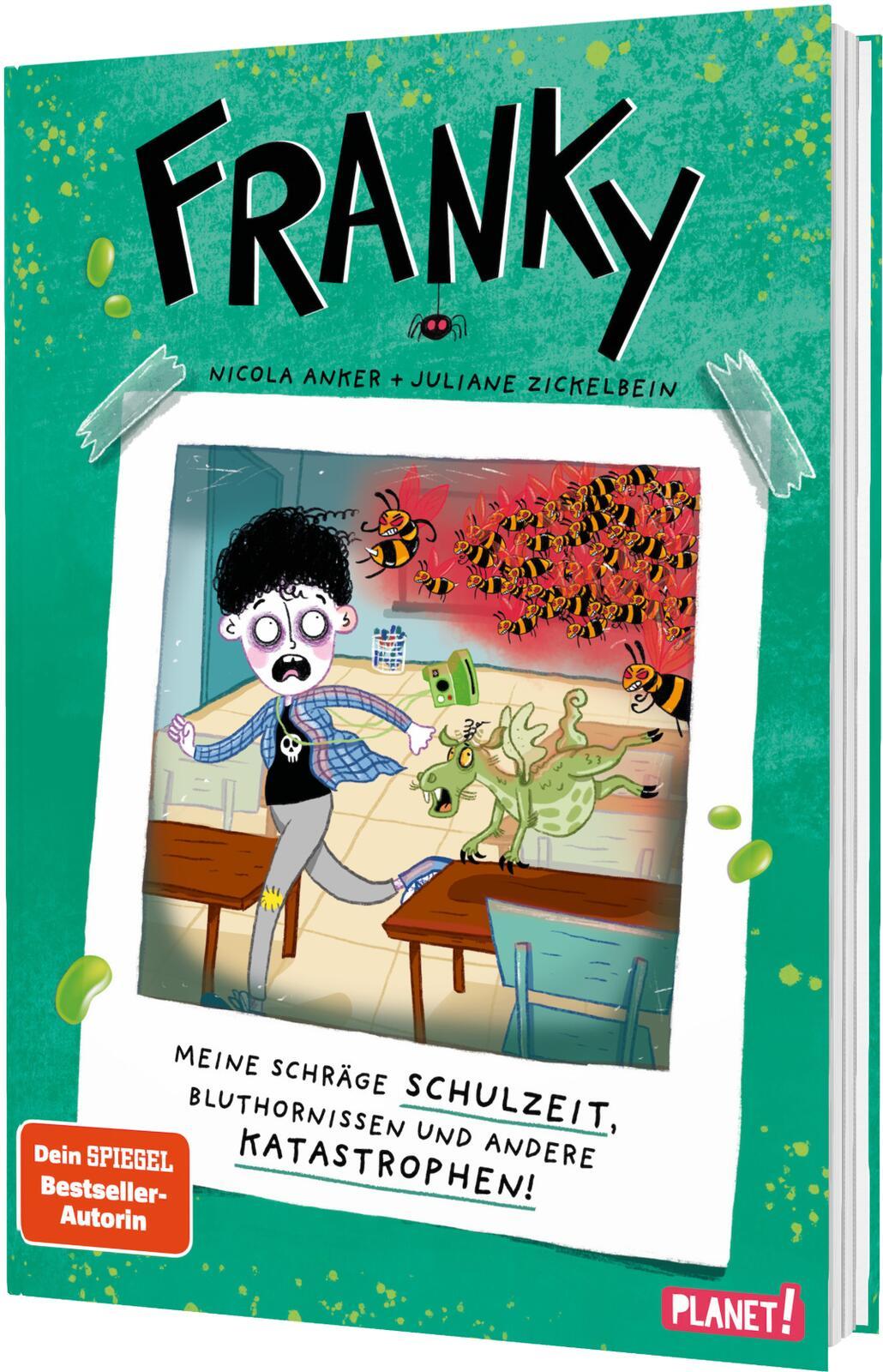 Vorderes Coverbild Franky 2: Meine irre Schulzeit, Bluthornissen und andere Katastrophen