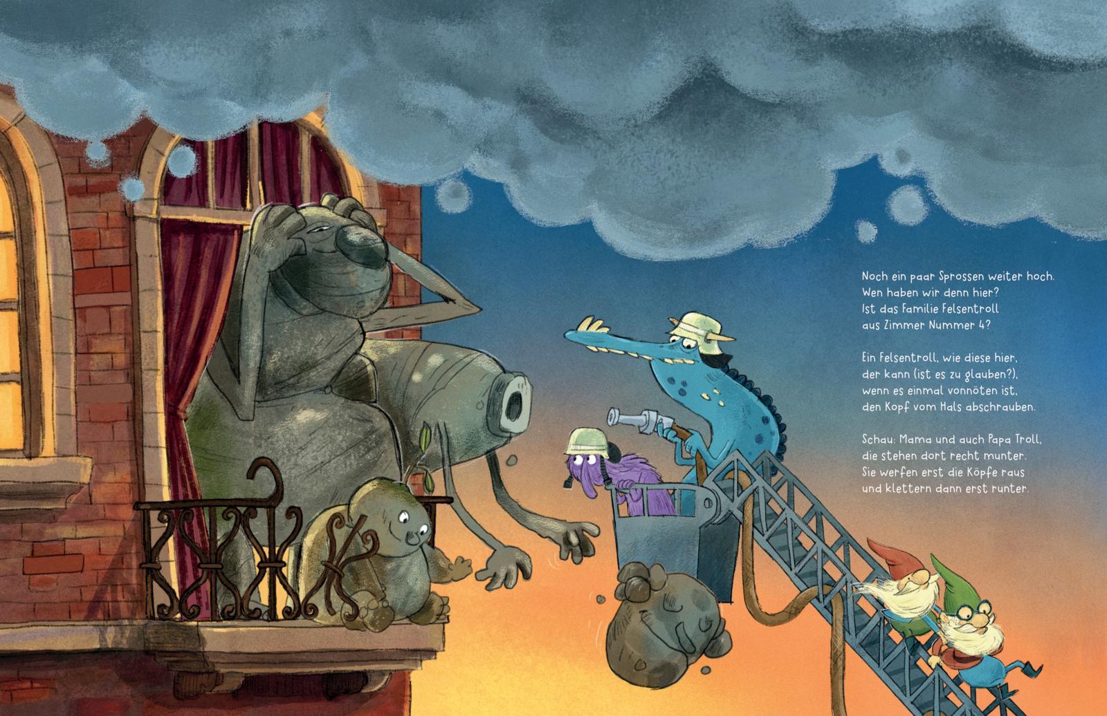 Beispielinhalt (Bild) Hier kommt die Monster-Feuerwehr!