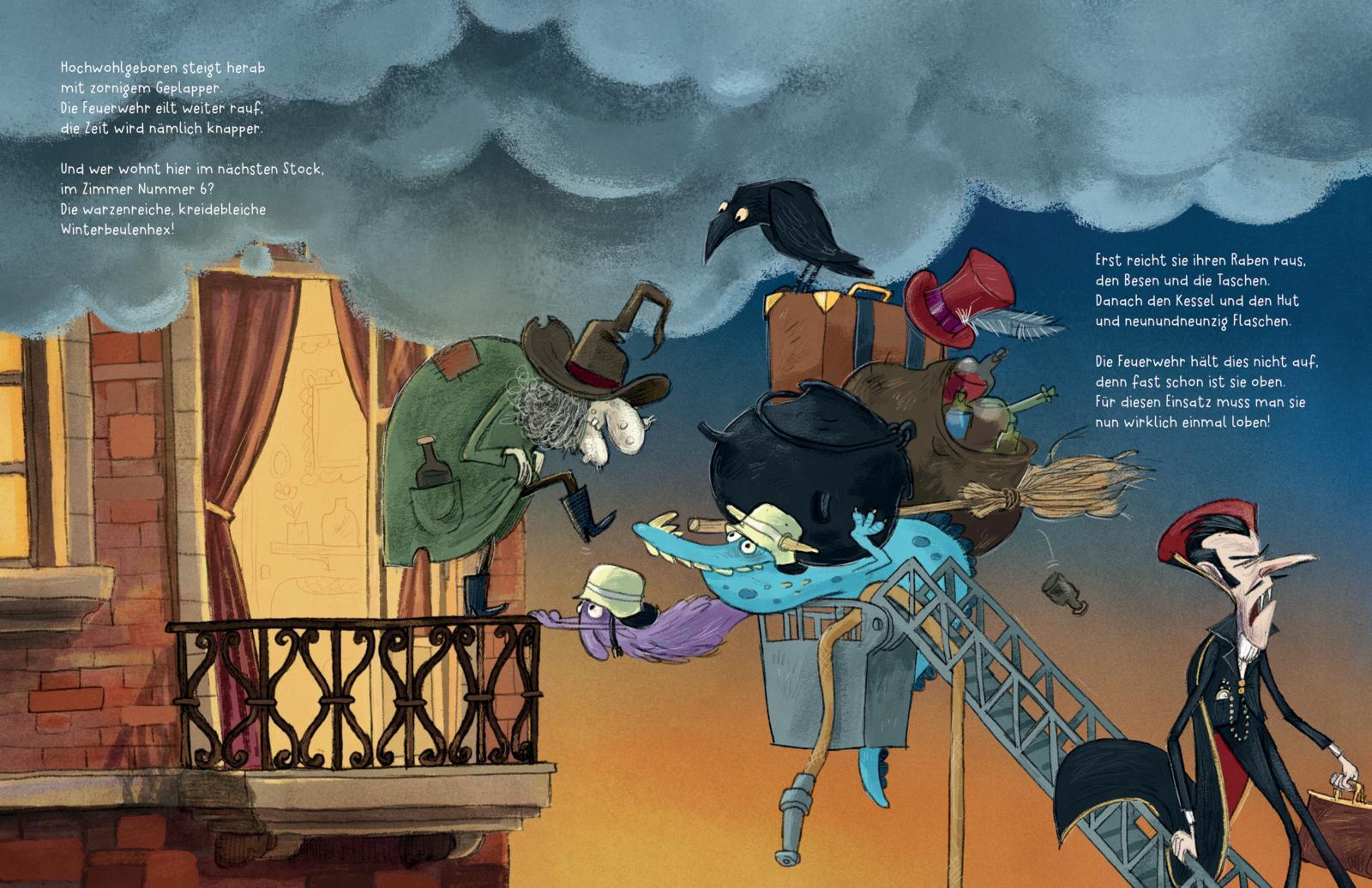 Beispielinhalt (Bild) Hier kommt die Monster-Feuerwehr!