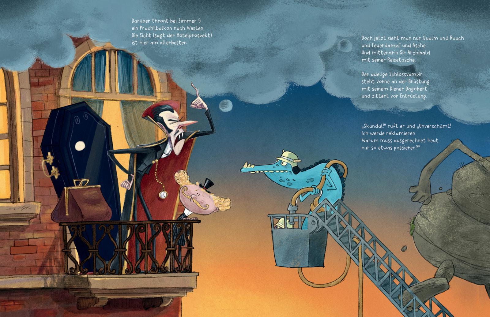 Beispielinhalt (Bild) Hier kommt die Monster-Feuerwehr!