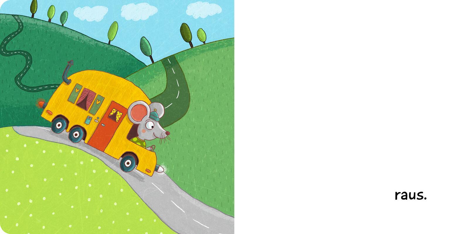 Beispielinhalt (Bild) Maus, Haus, raus!