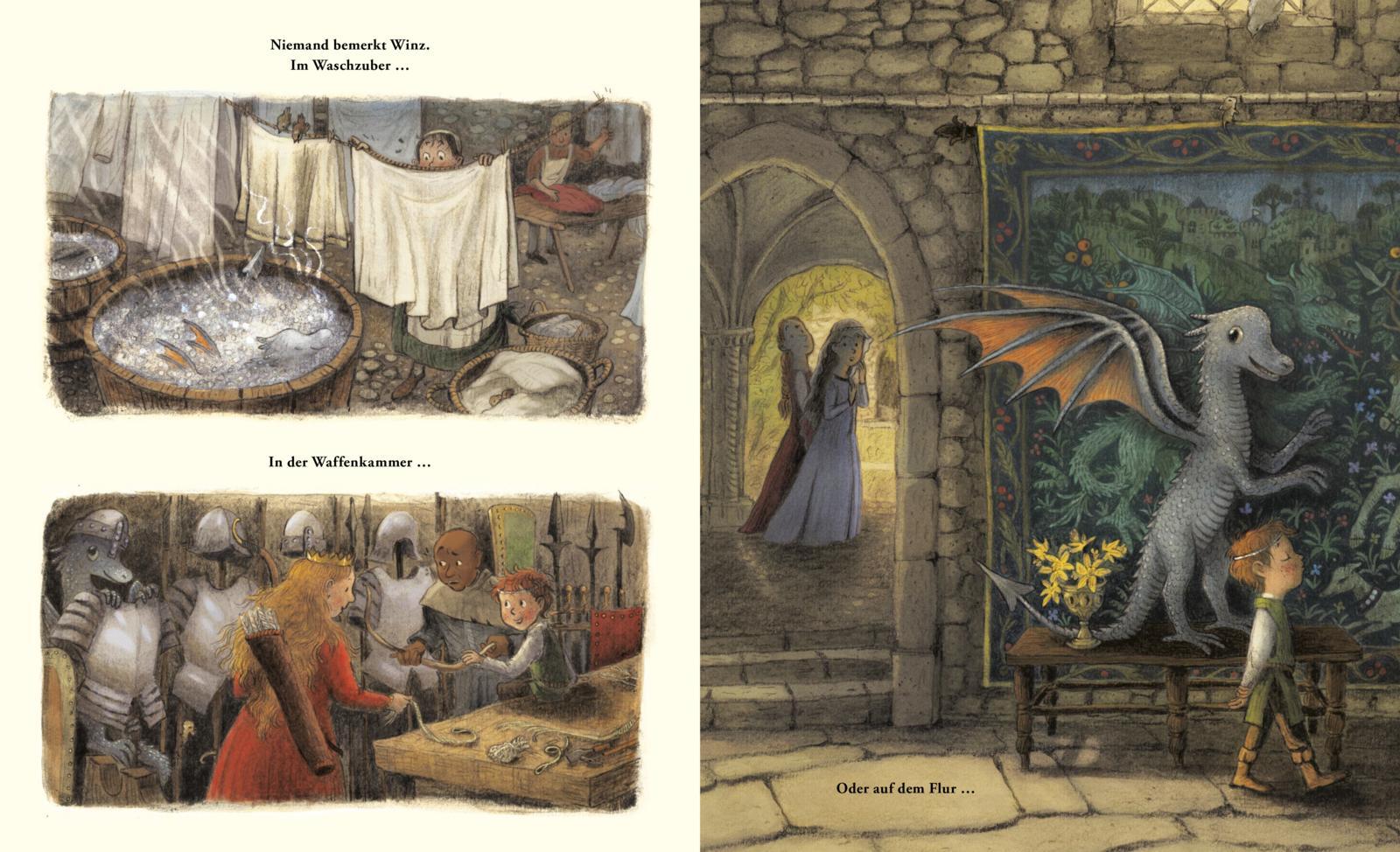 Beispielinhalt (Bild) Leo und der geheime Drache