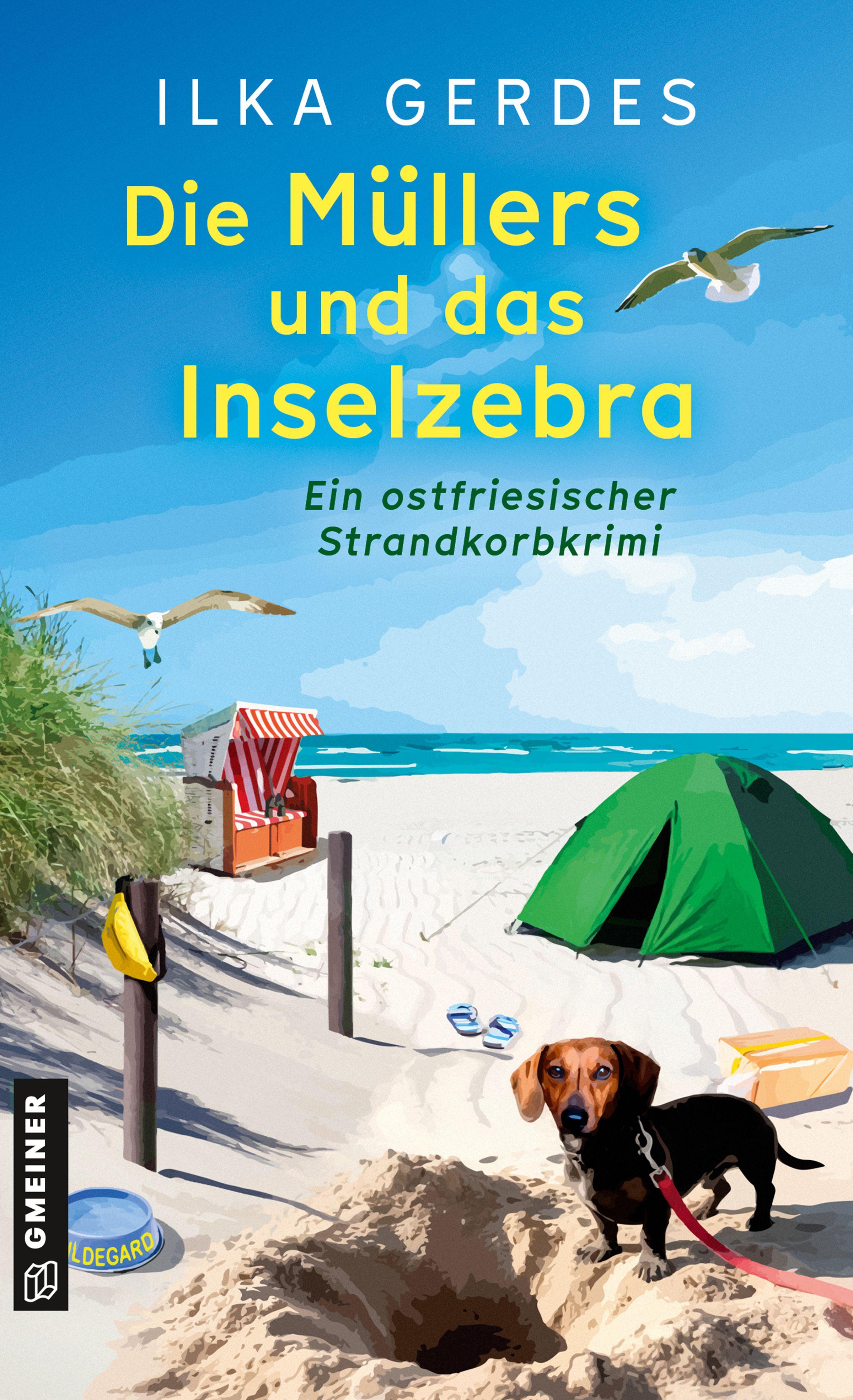 Vorderes Coverbild Die Müllers und das Inselzebra
