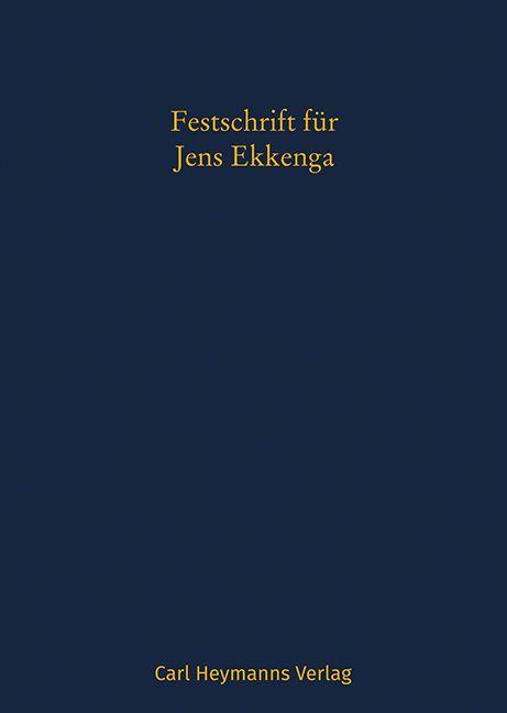 Vorderes Coverbild Festschrift für Jens Ekkenga
