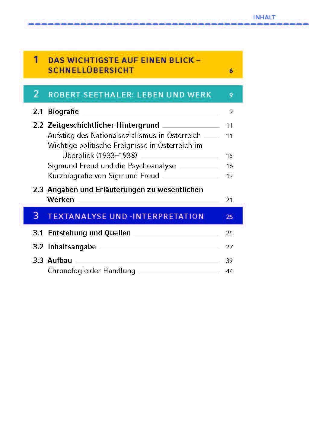Beispielinhalt (Bild) Der Trafikant von Robert Seethaler - Textanalyse und Interpretation