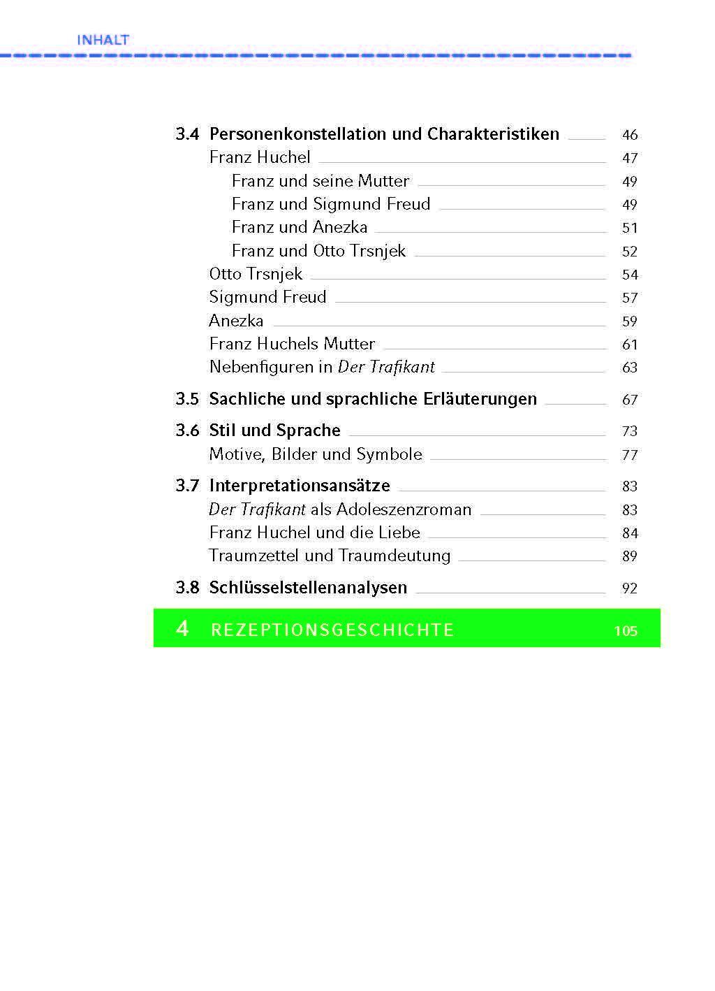 Beispielinhalt (Bild) Der Trafikant von Robert Seethaler - Textanalyse und Interpretation