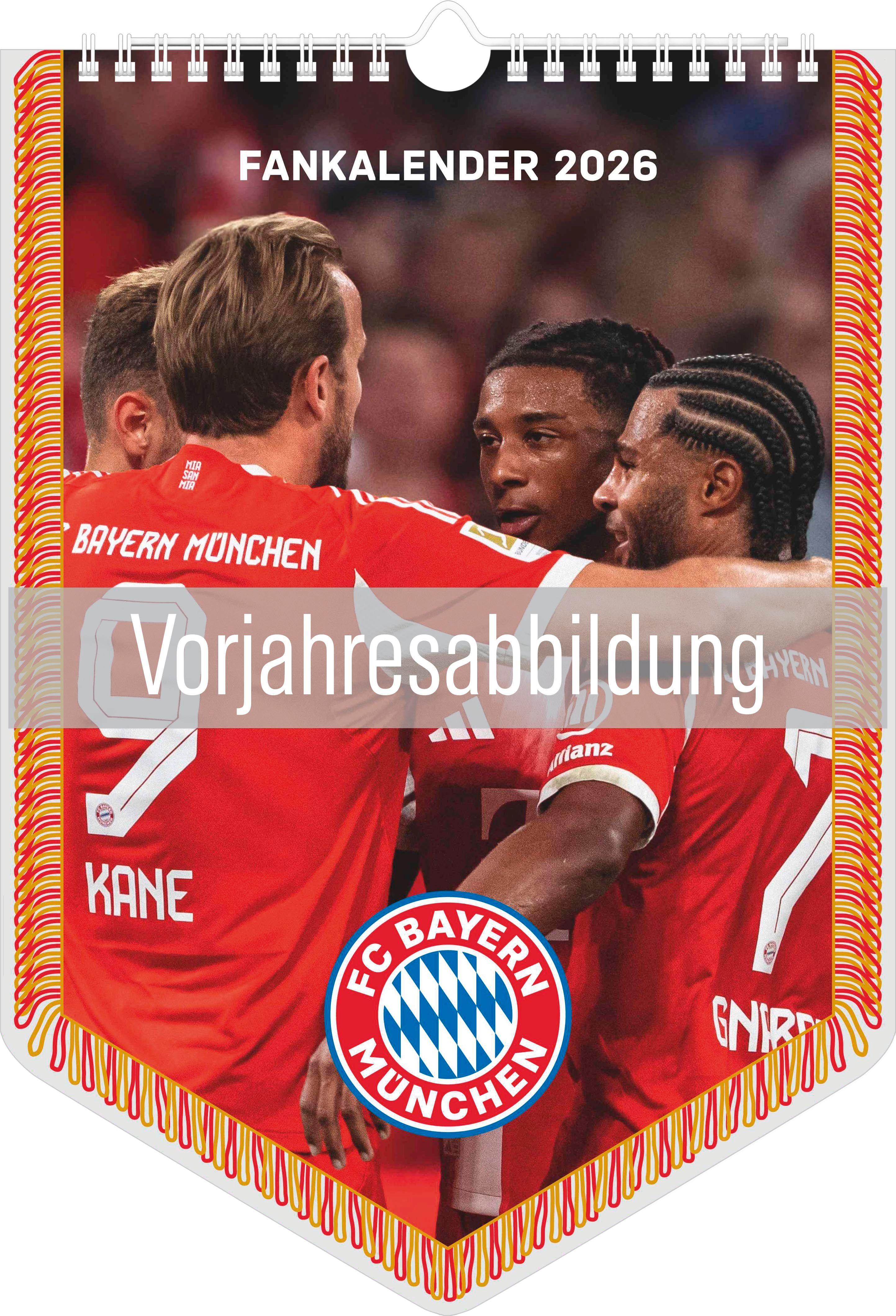 Vorderes Coverbild FC Bayern München 2027