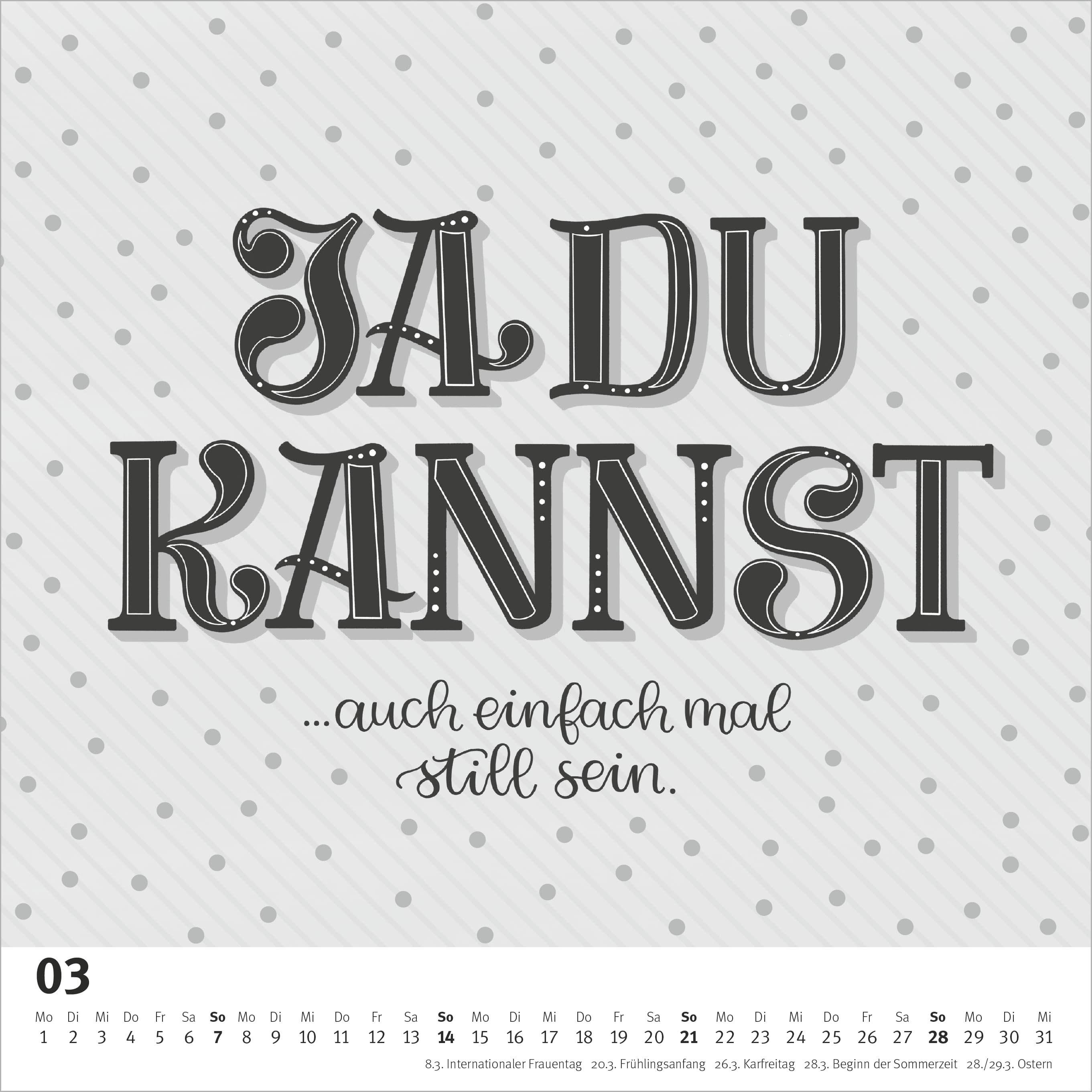 Beispielinhalt (Bild) Funny Quotes im Quadrat 2027