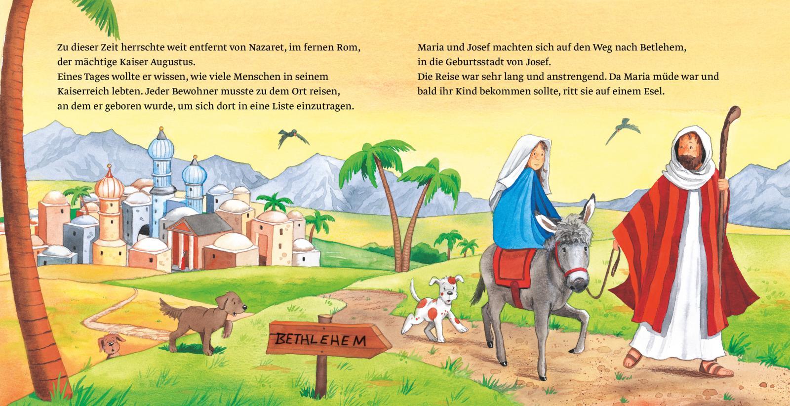 Beispielinhalt (Bild) Die Weihnachtsgeschichte