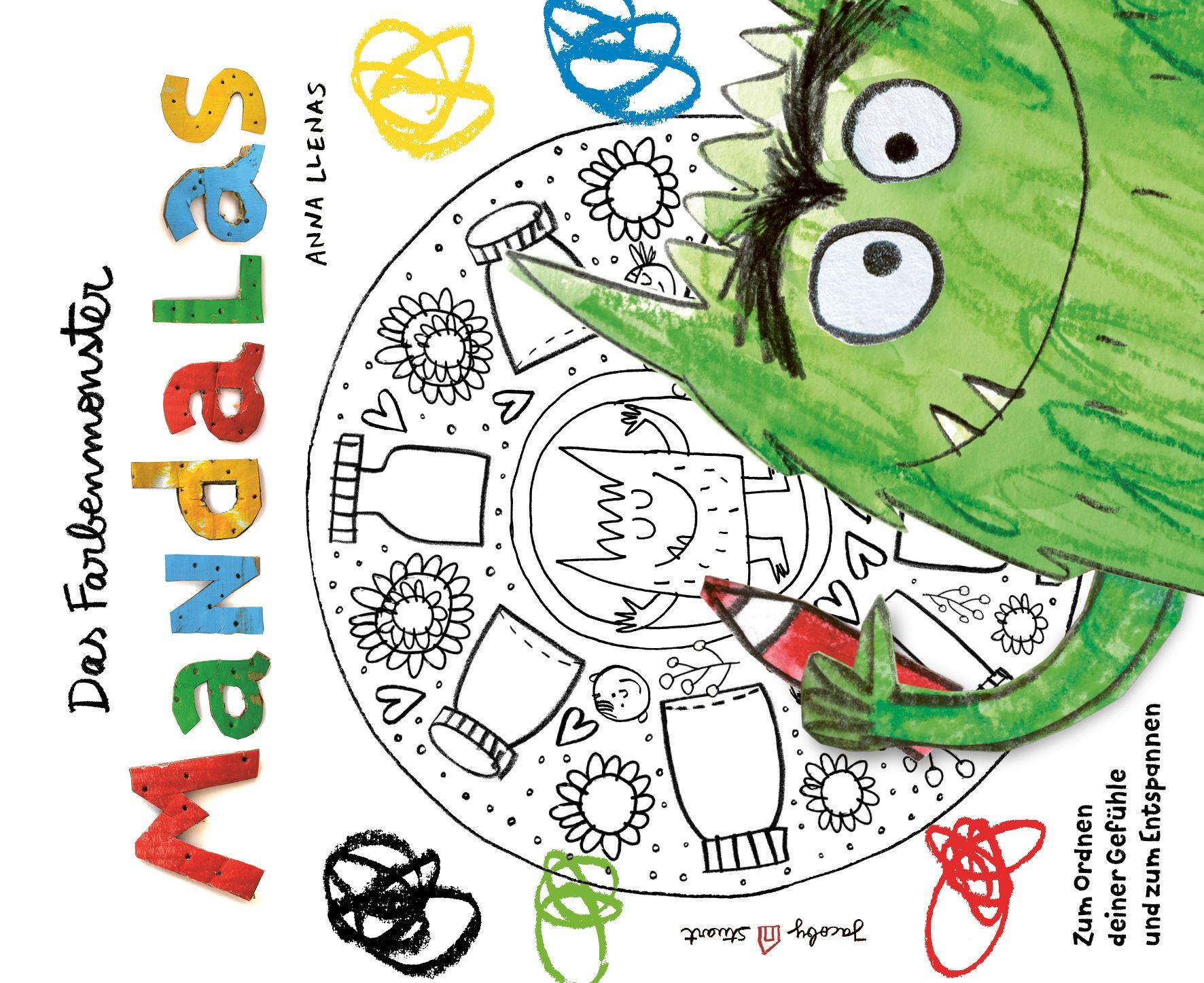 Vorderes Coverbild Das Farbenmonster - Mandalas