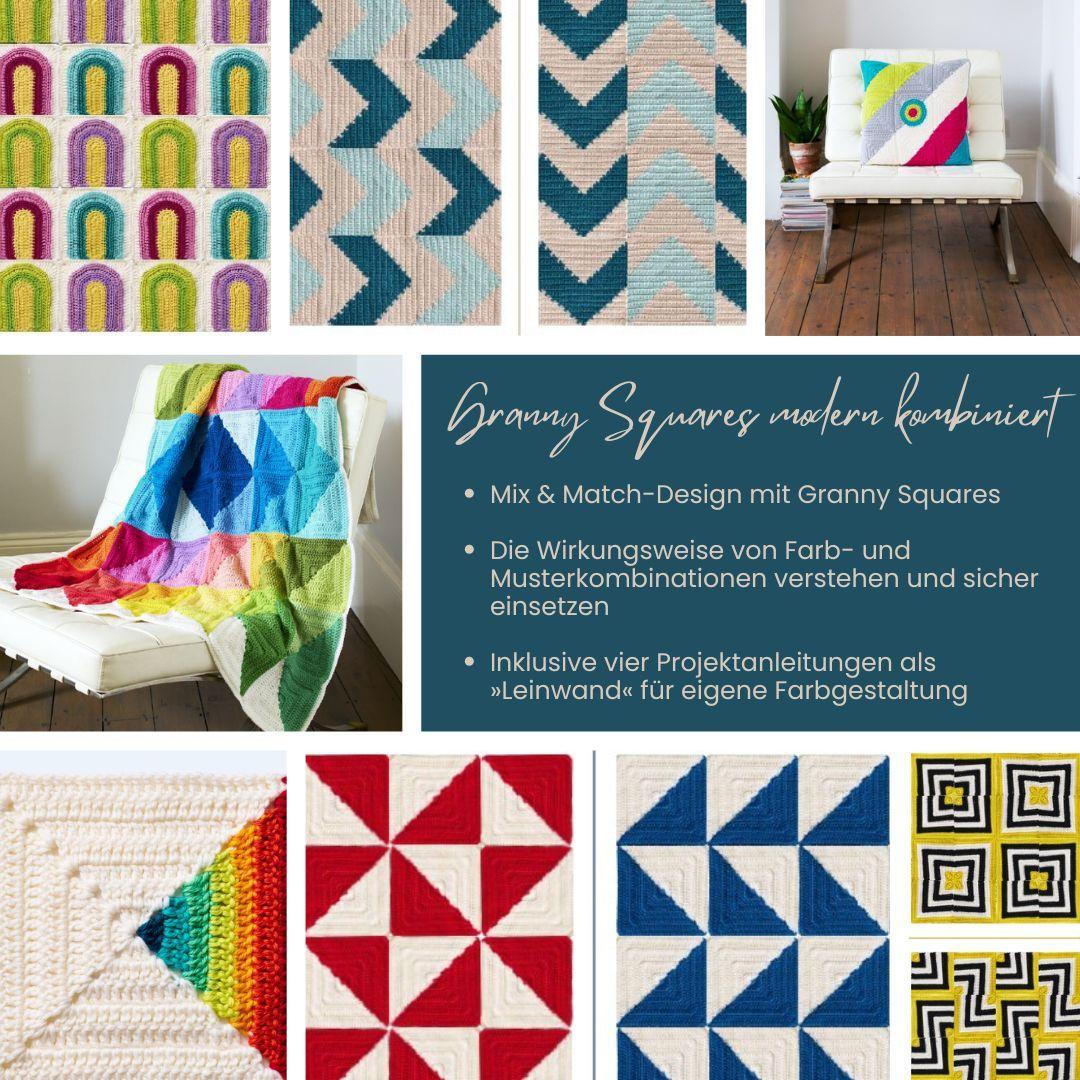 Beispielinhalt (Bild) Mix & Match Granny Squares