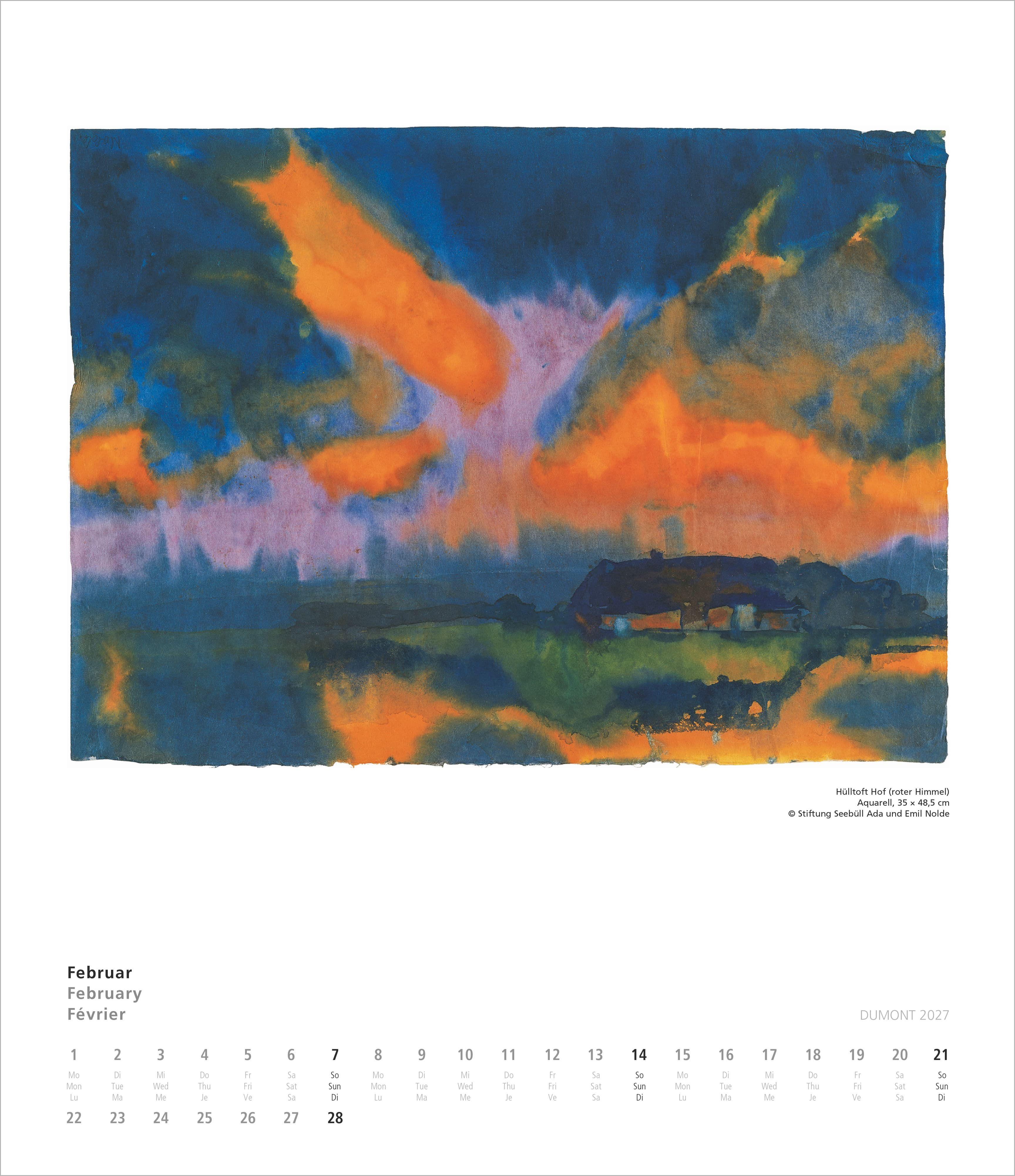 Beispielinhalt (Bild) Emil Nolde 2027