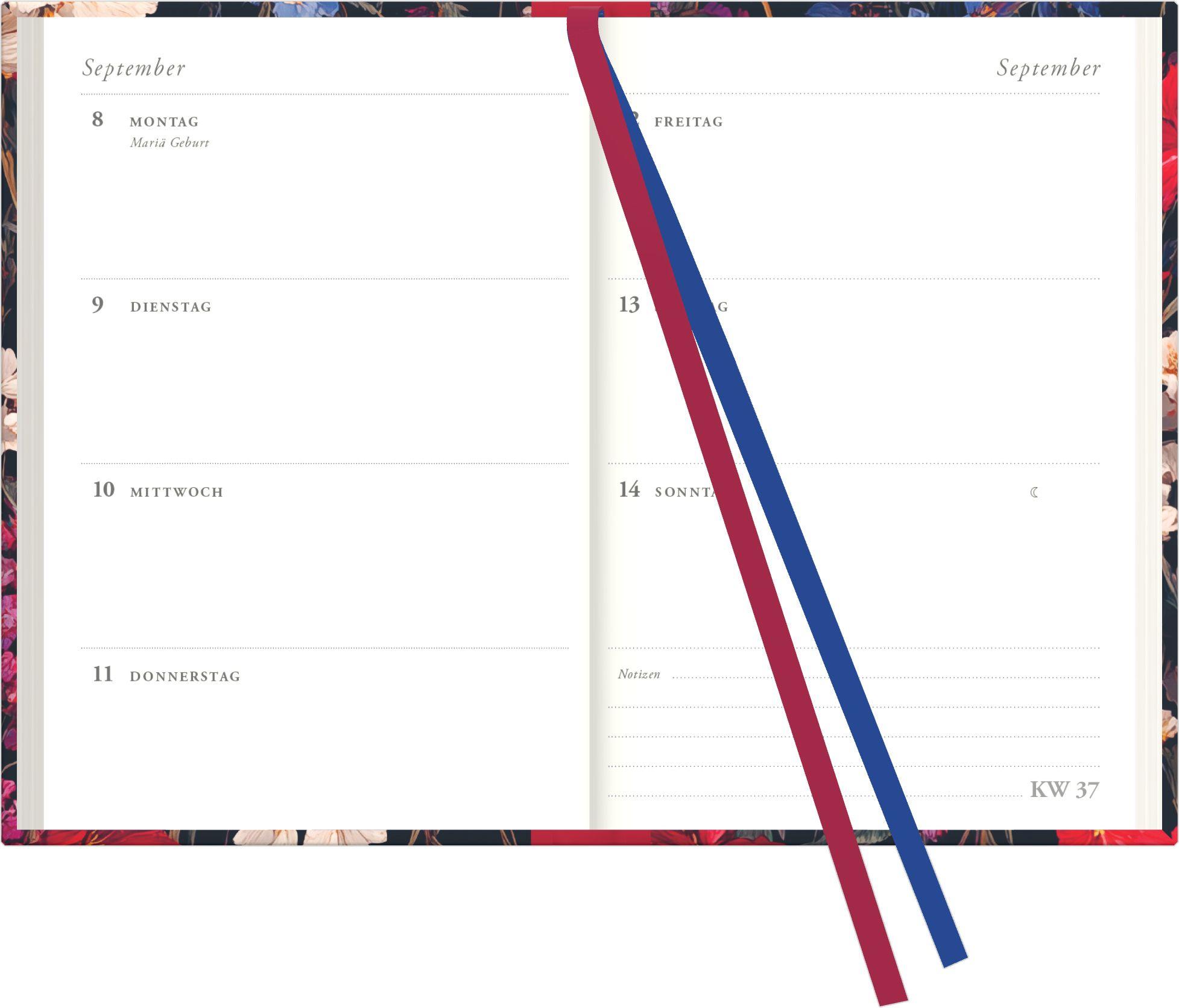 Beispielinhalt (Bild) Dark Flowers 2027