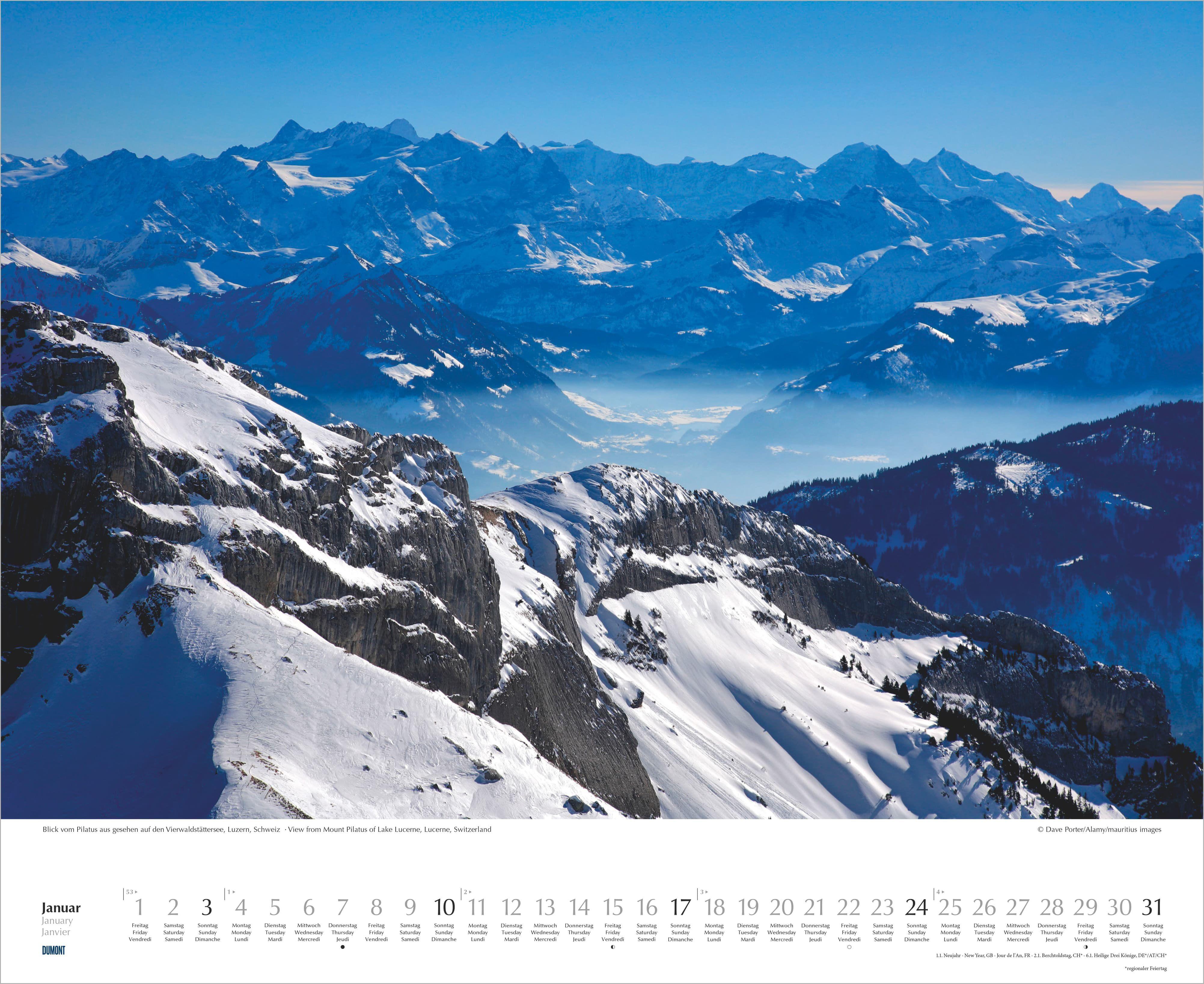 Beispielinhalt (Bild) Hohe Berge - Stille Seen 2027