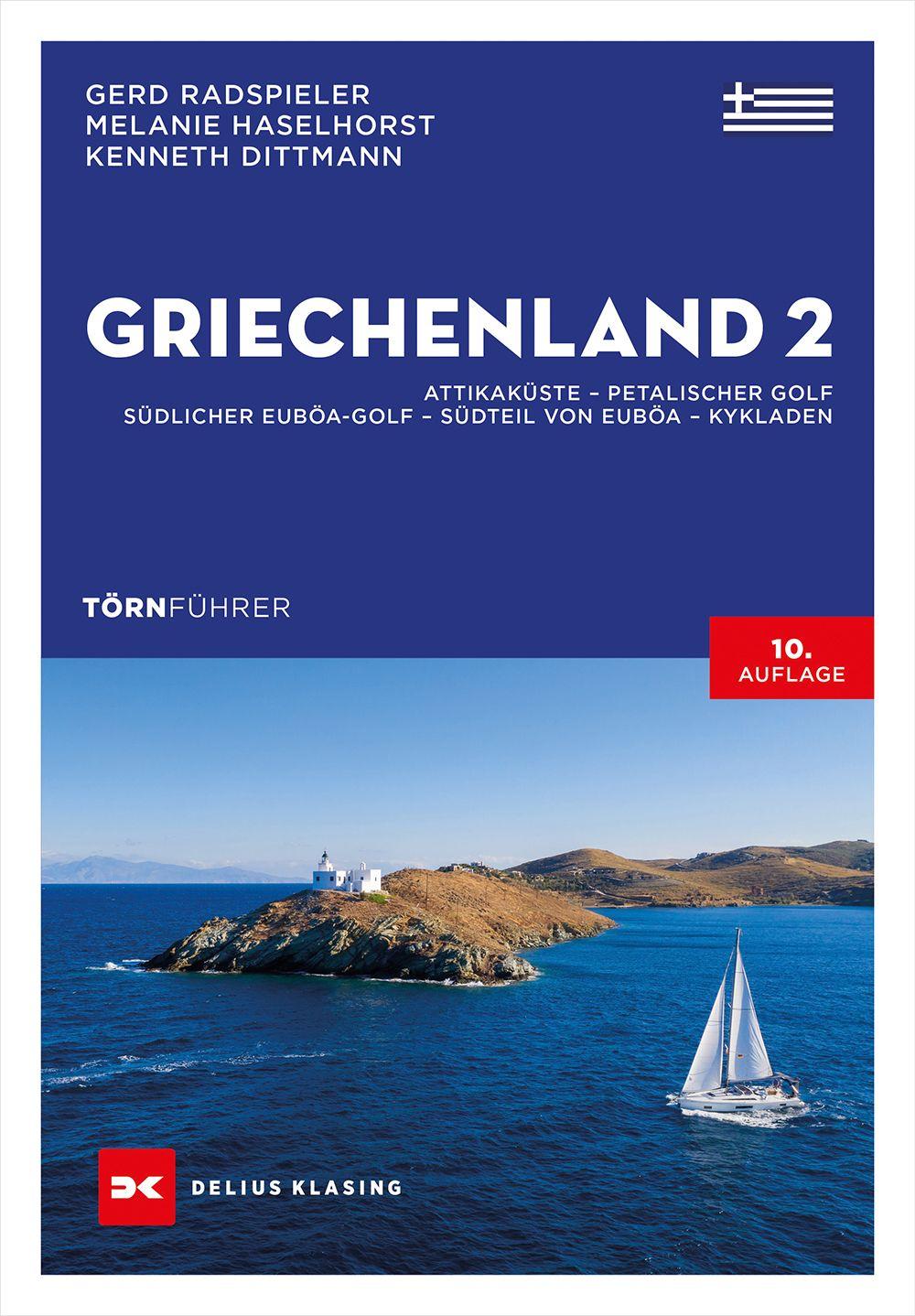 Vorderes Coverbild Törnführer Griechenland 2