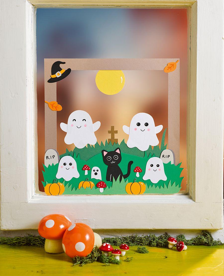 Beispielinhalt (Bild) Herbstliche Fensterbilder (kreativ.kompakt)