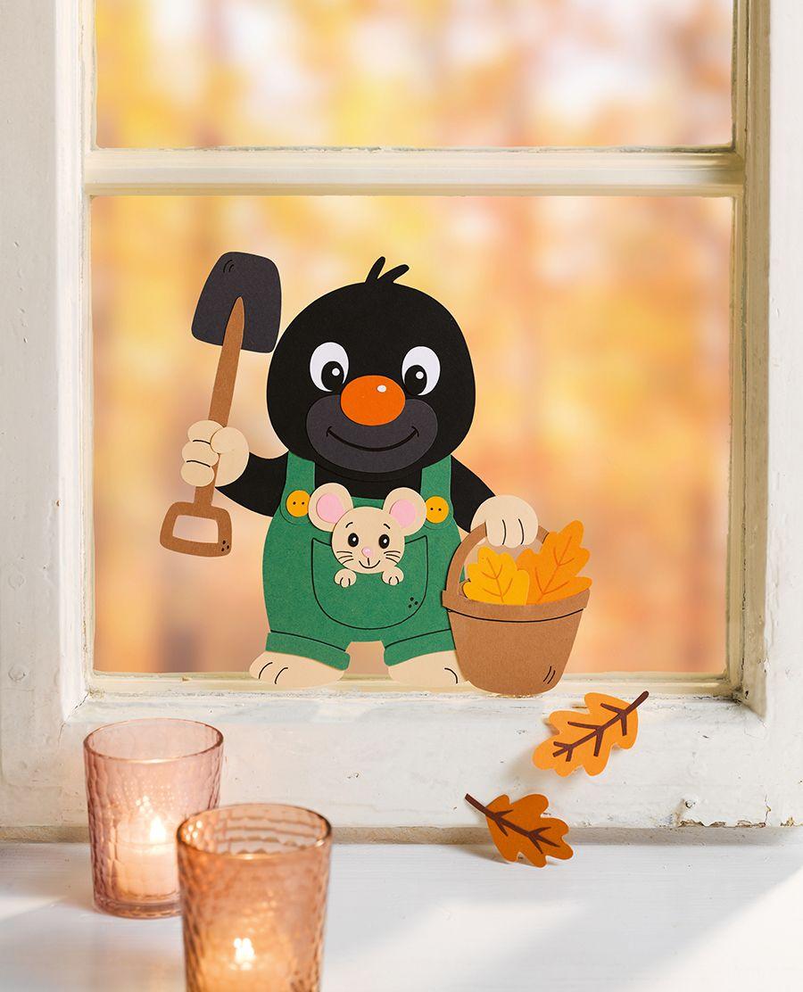 Beispielinhalt (Bild) Herbstliche Fensterbilder (kreativ.kompakt)