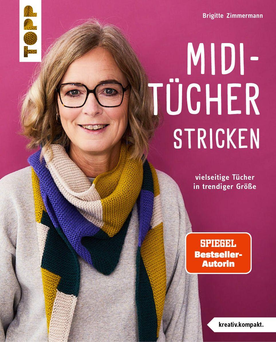Vorderes Coverbild Midi-Tücher stricken (kreativ.kompakt.)