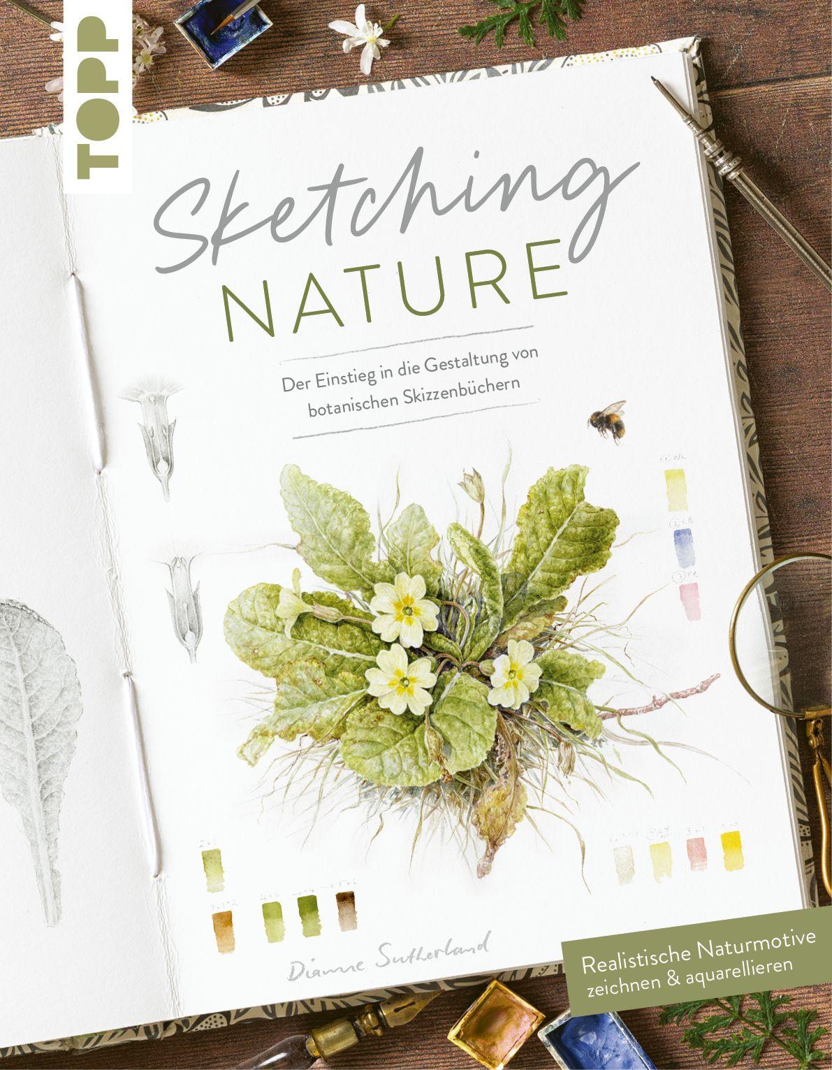 Vorderes Coverbild Sketching Nature