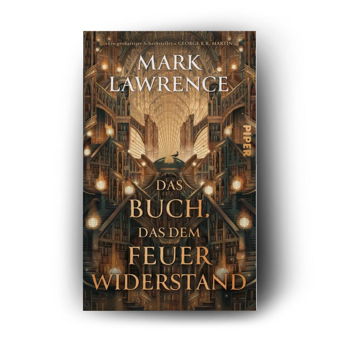 Beispielinhalt (Bild) Das Buch, das dem Feuer widerstand