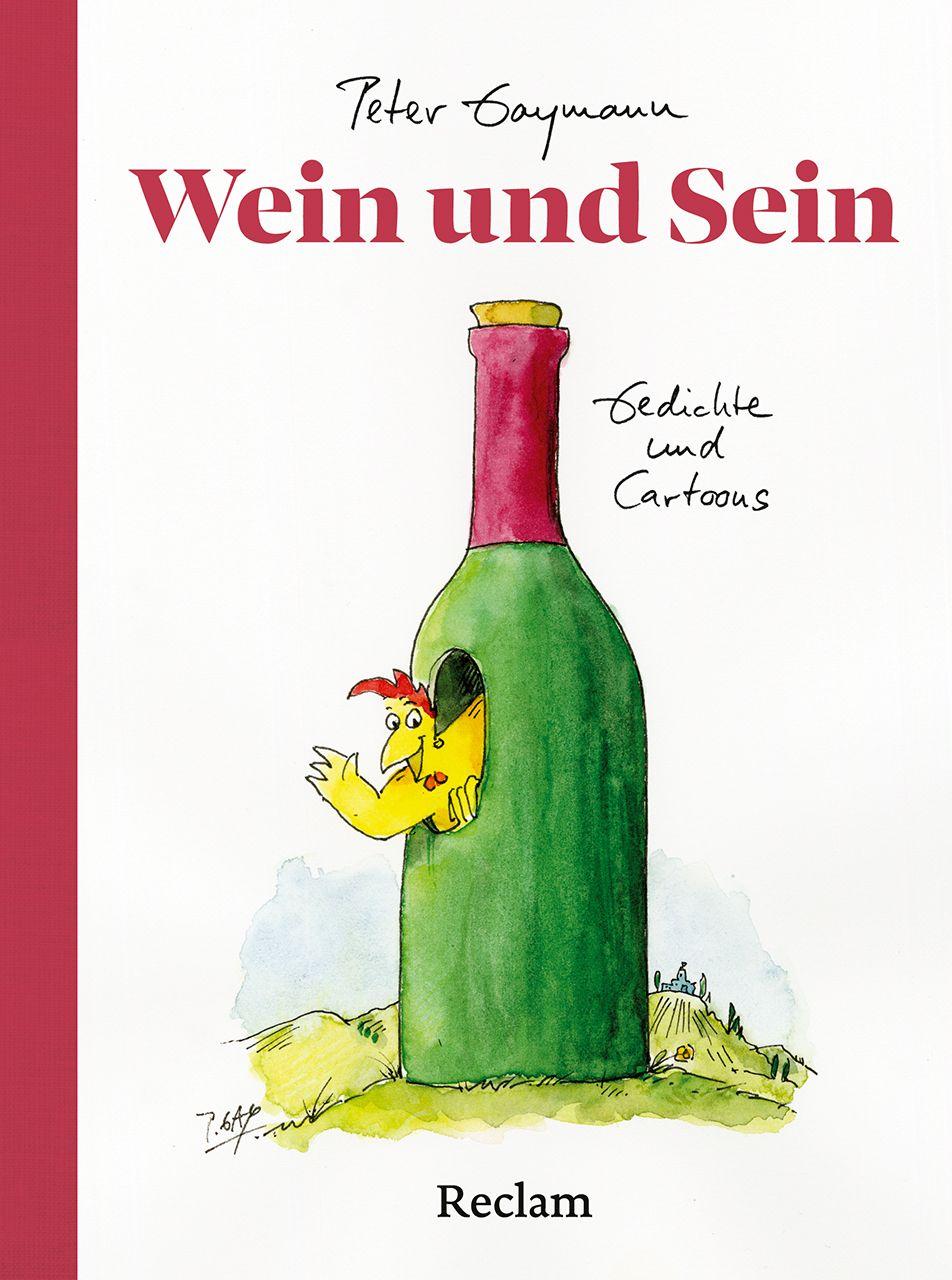 Vorderes Coverbild Wein und Sein. Gedichte und Cartoons