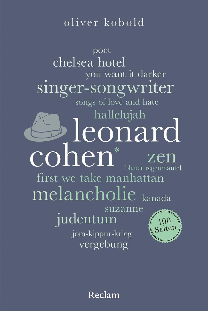 Vorderes Coverbild Leonard Cohen. 100 Seiten