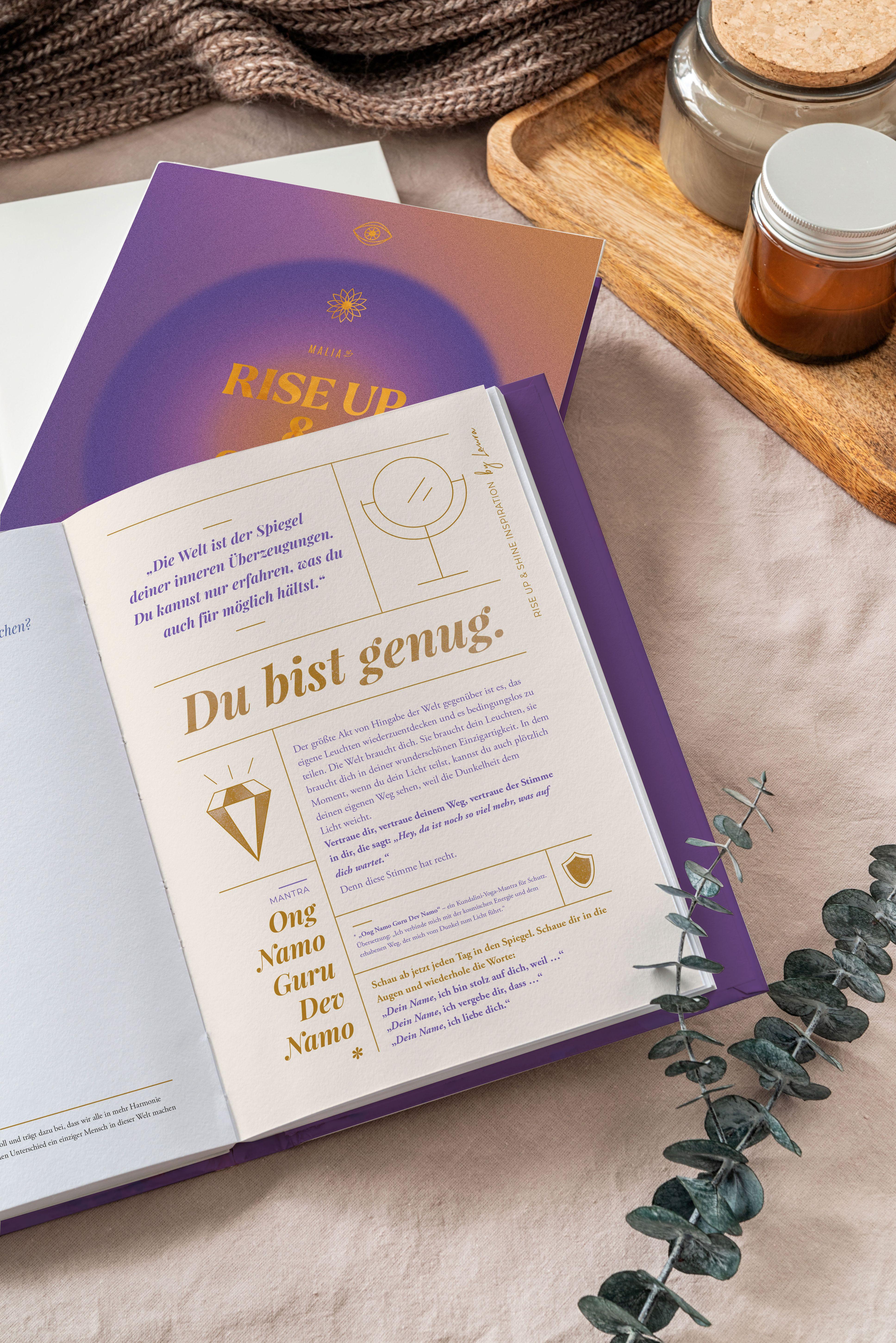 Beispielinhalt (Bild) Rise Up & Shine Journal 2026