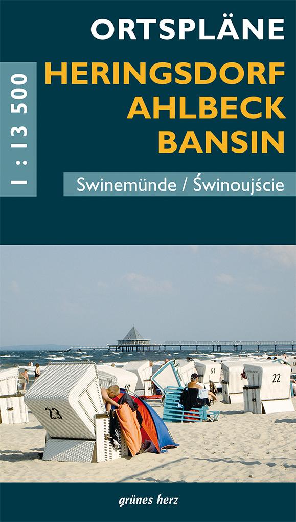 Vorderes Coverbild Ortspläne Heringsdorf/Ahlbeck/Bansin