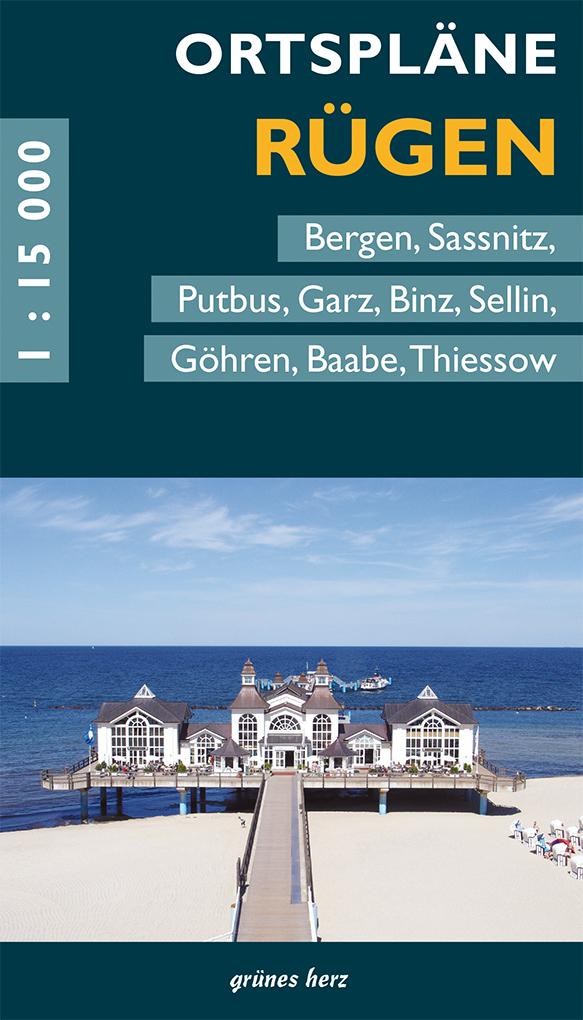 Vorderes Coverbild Ortspläne Rügen
