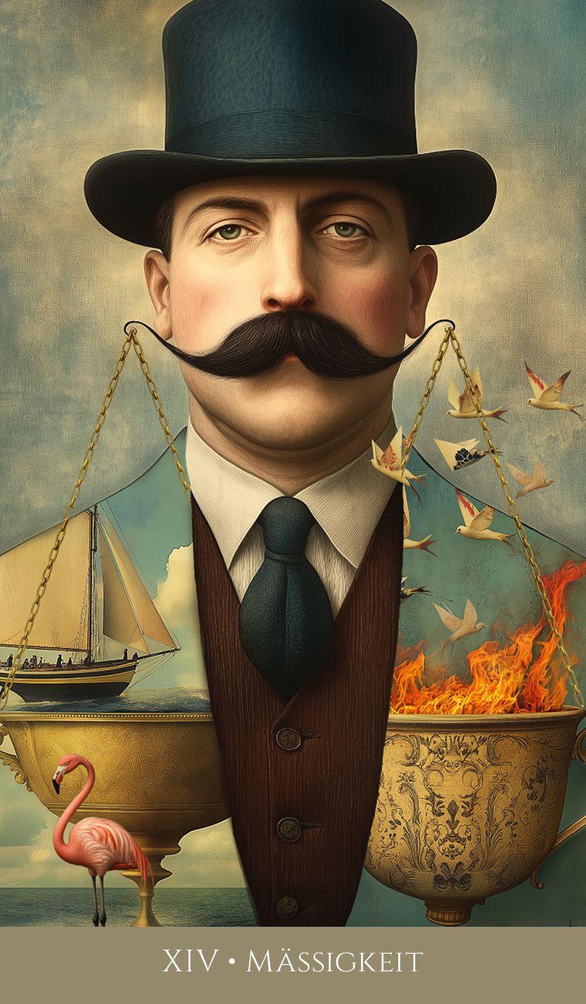 Beispielinhalt (Bild) Christephania Tarot - 78 farbige Karten und ein 176-seitiges Booklet mit Deutungen und Legungen