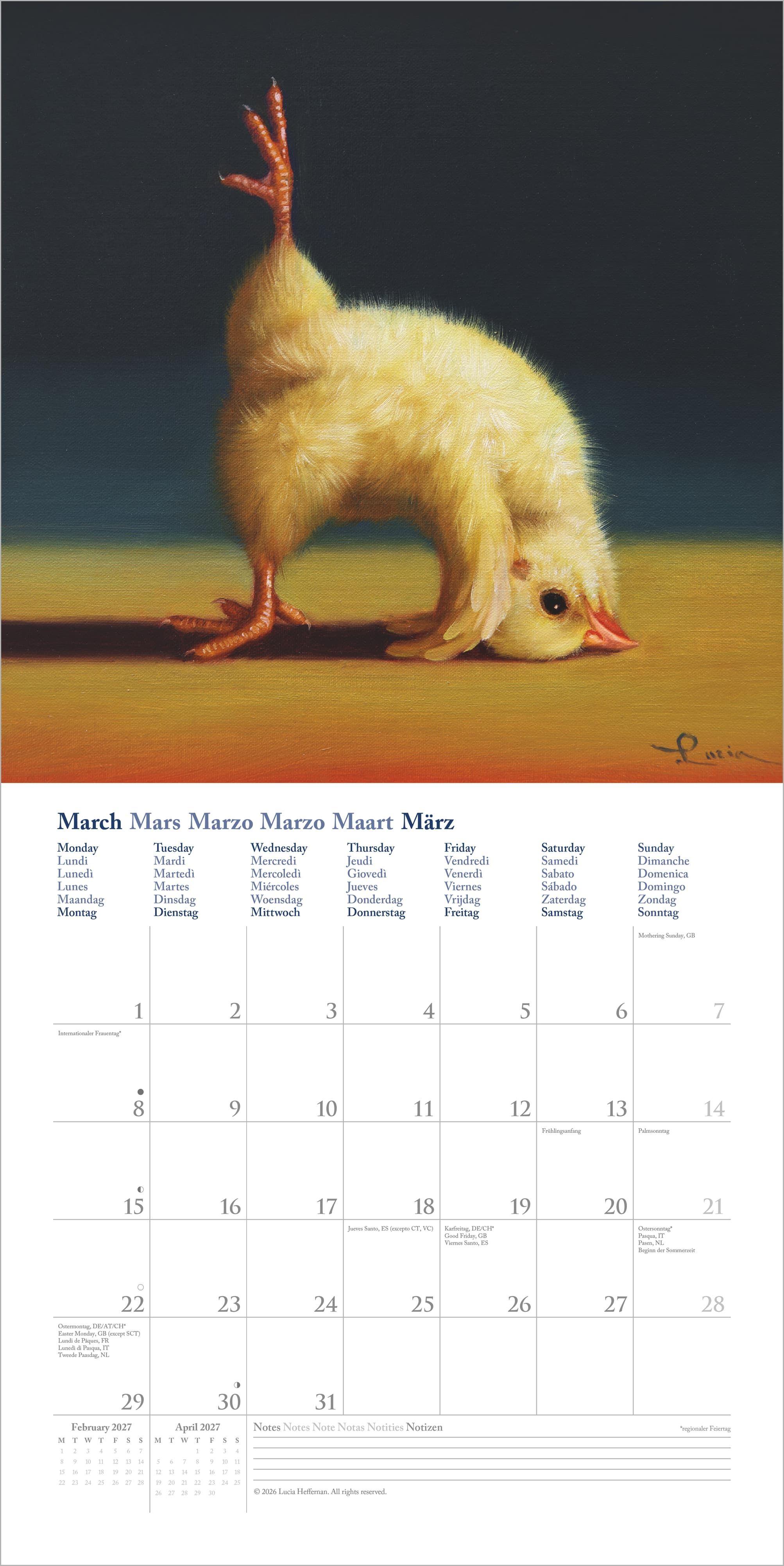 Beispielinhalt (Bild) Yoga Chicks 2027