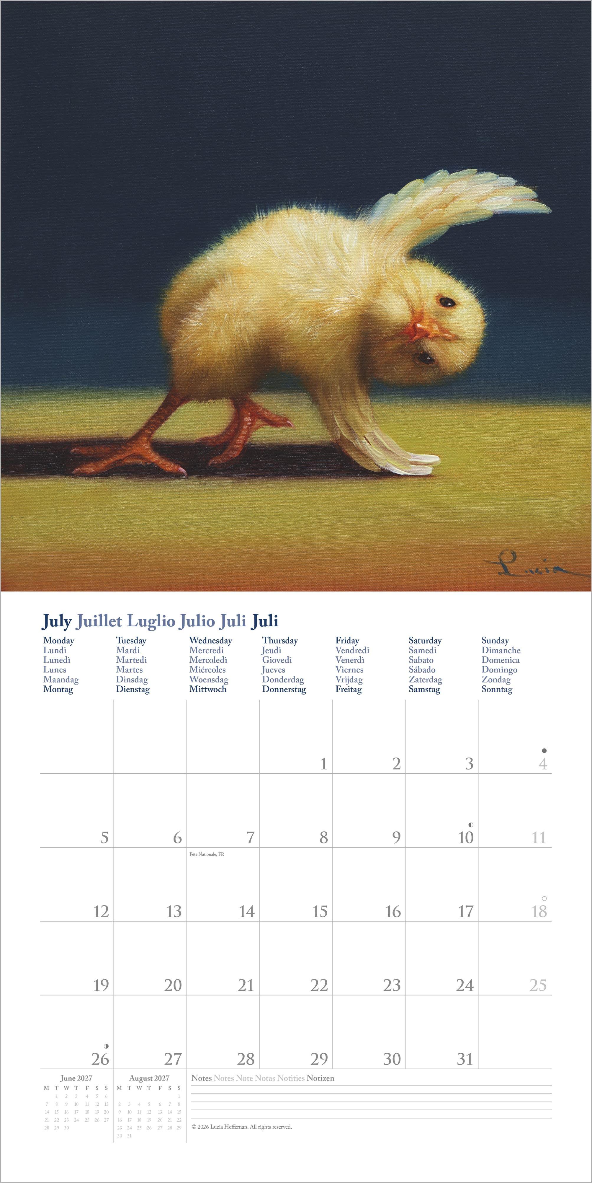 Beispielinhalt (Bild) Yoga Chicks 2027