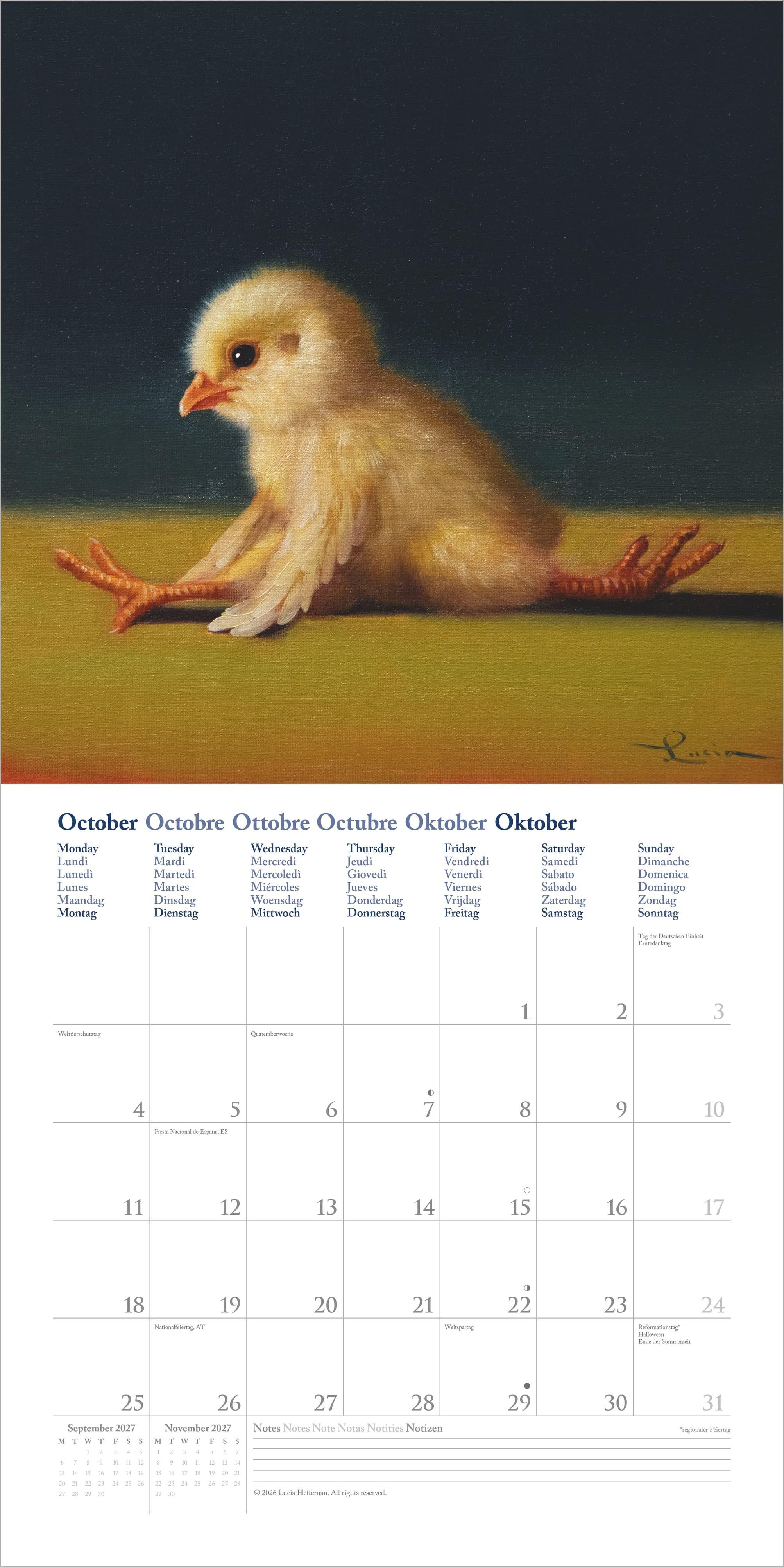 Beispielinhalt (Bild) Yoga Chicks 2027