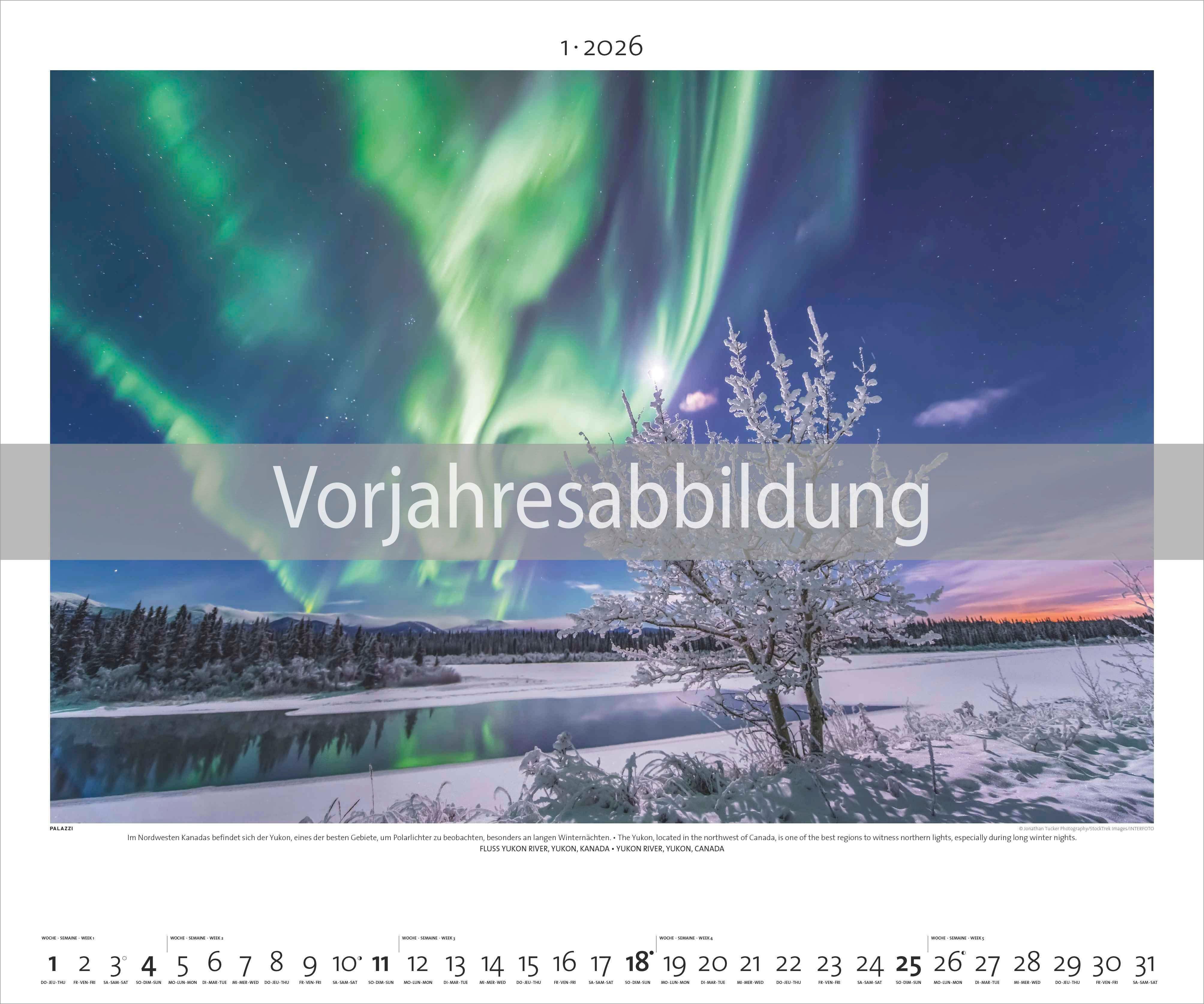 Beispielinhalt (Bild) Polarlicht 2027