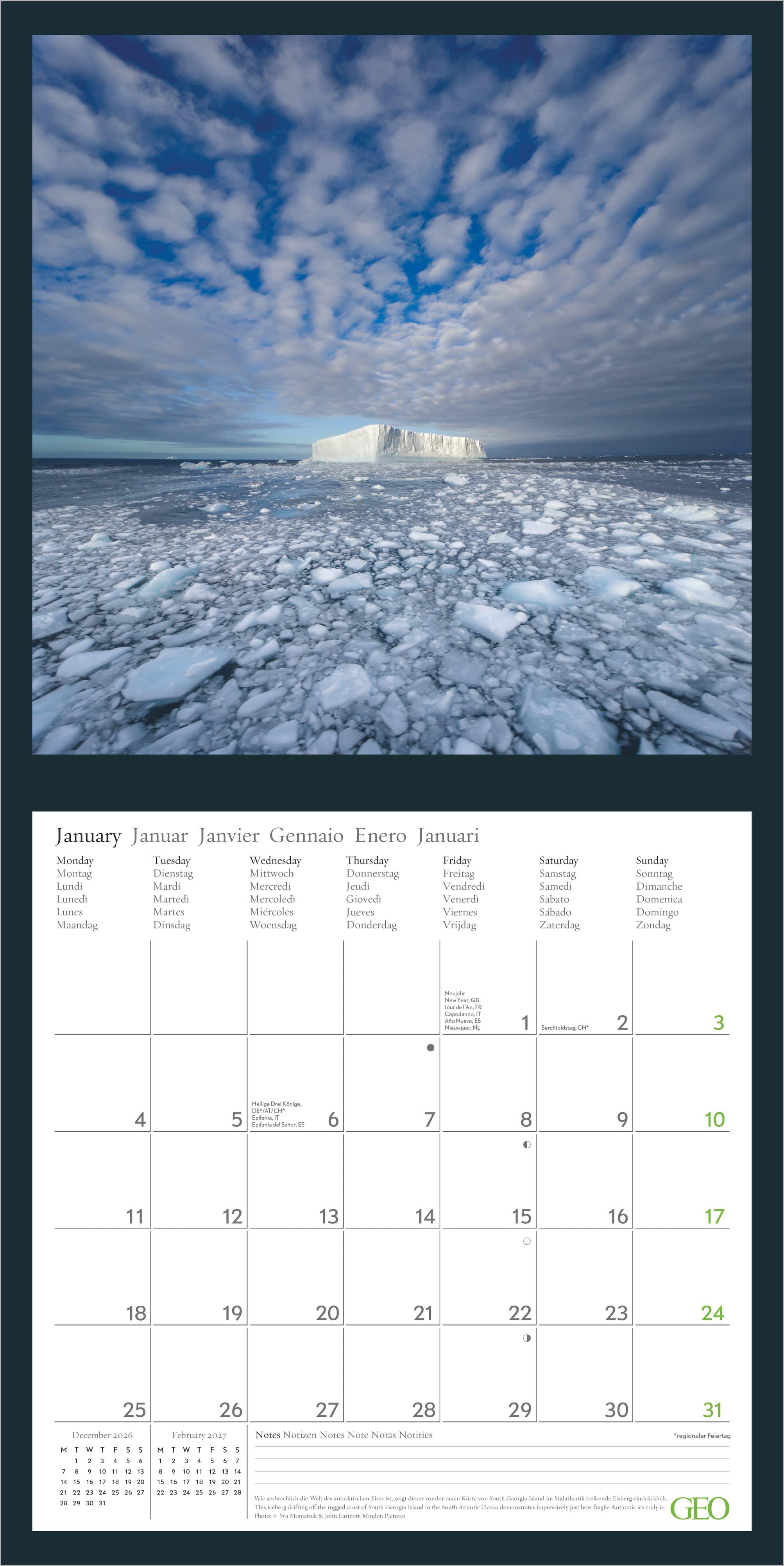 Beispielinhalt (Bild) GEO Beautiful World 2027