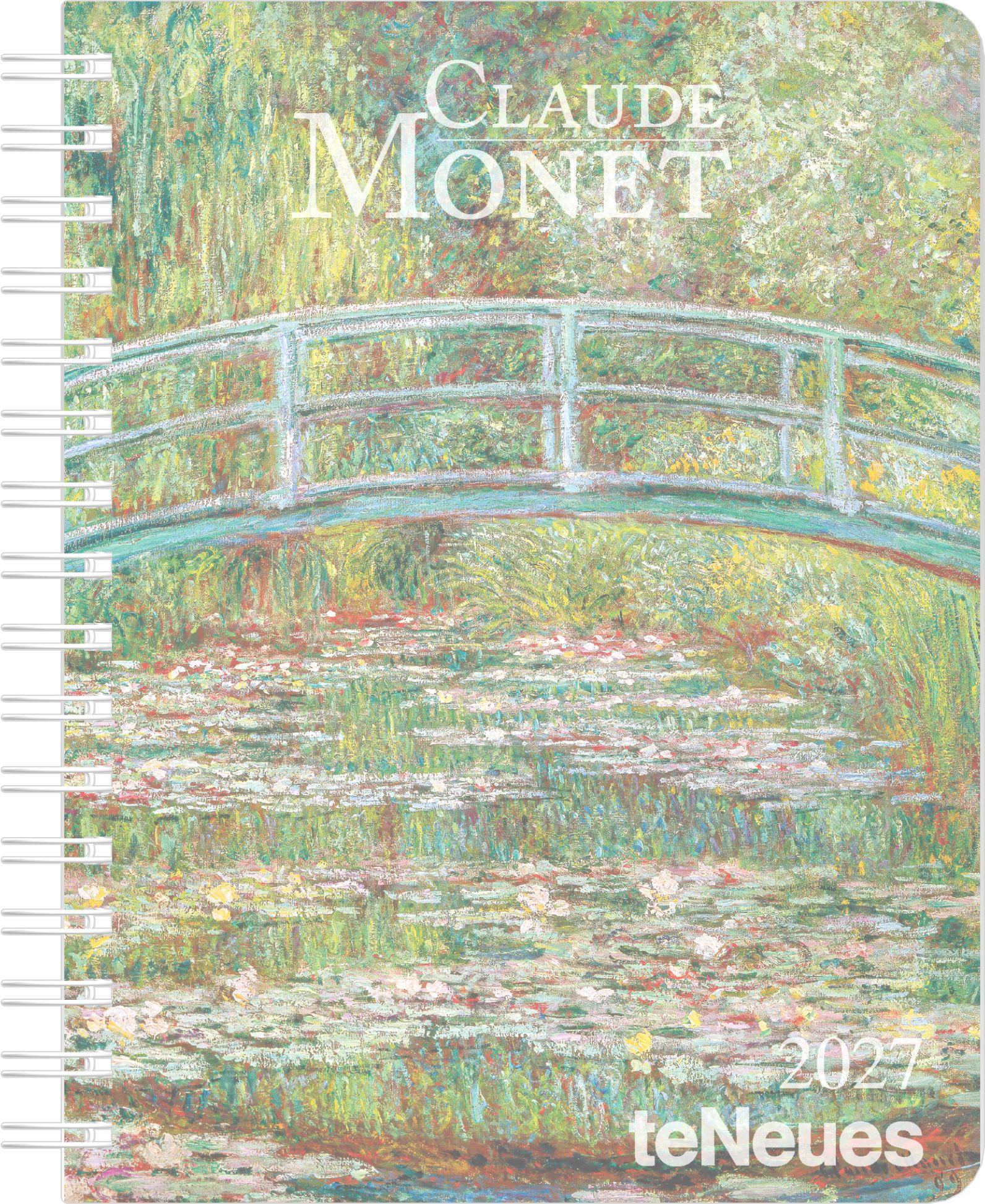Vorderes Coverbild Claude Monet Diary 2027