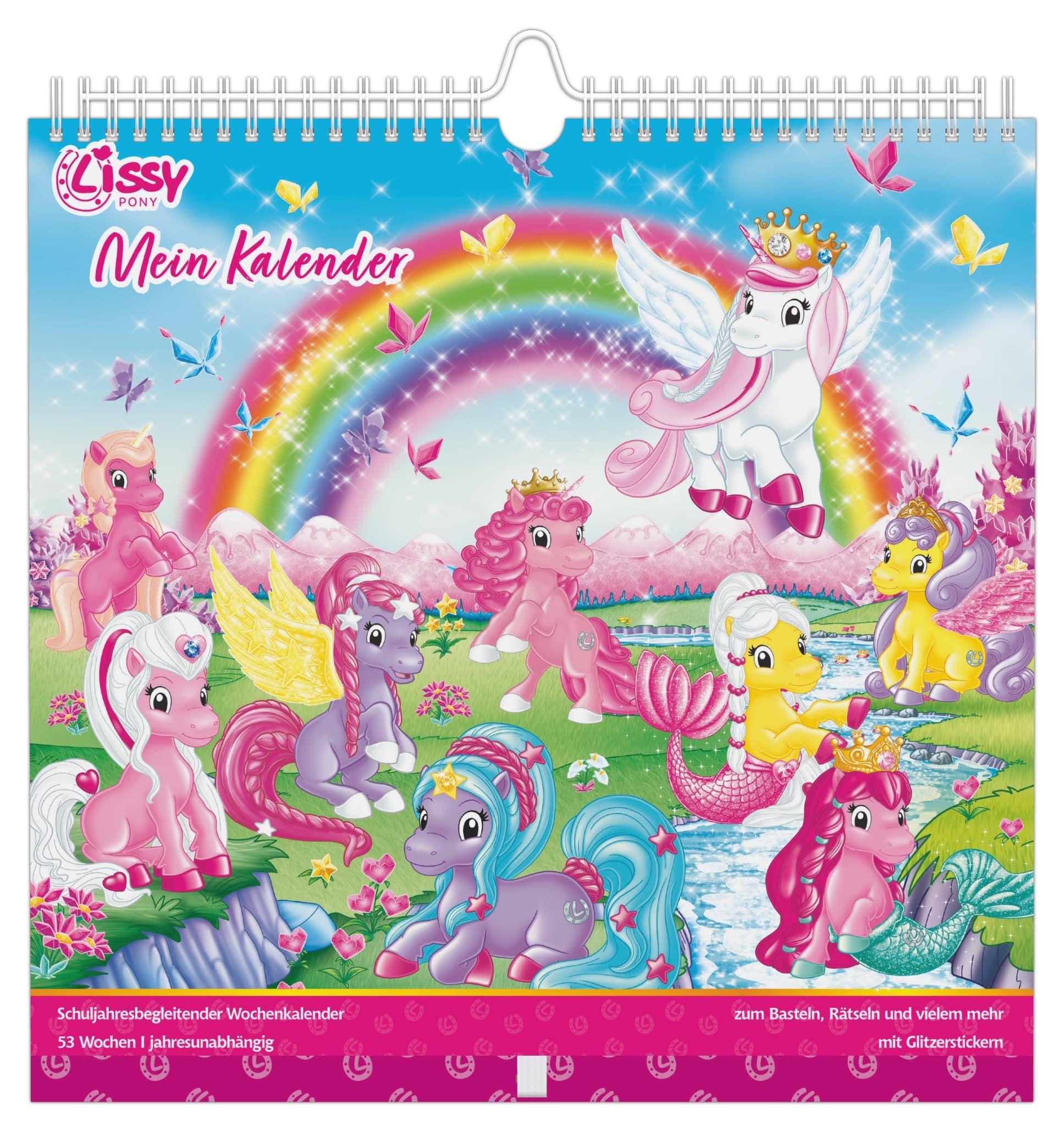 Vorderes Coverbild Lissy PONY Kalender