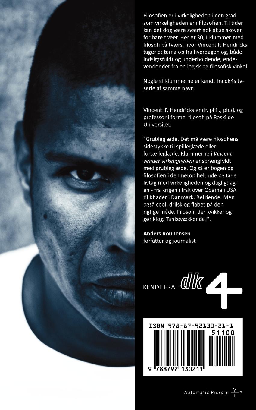 Rückseitencover Vincent vender virkeligheden