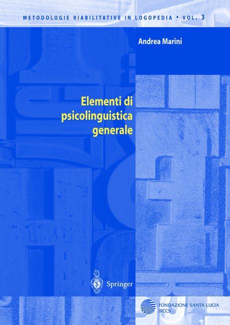 Vorderes Coverbild Elementi di psicolinguistica generale