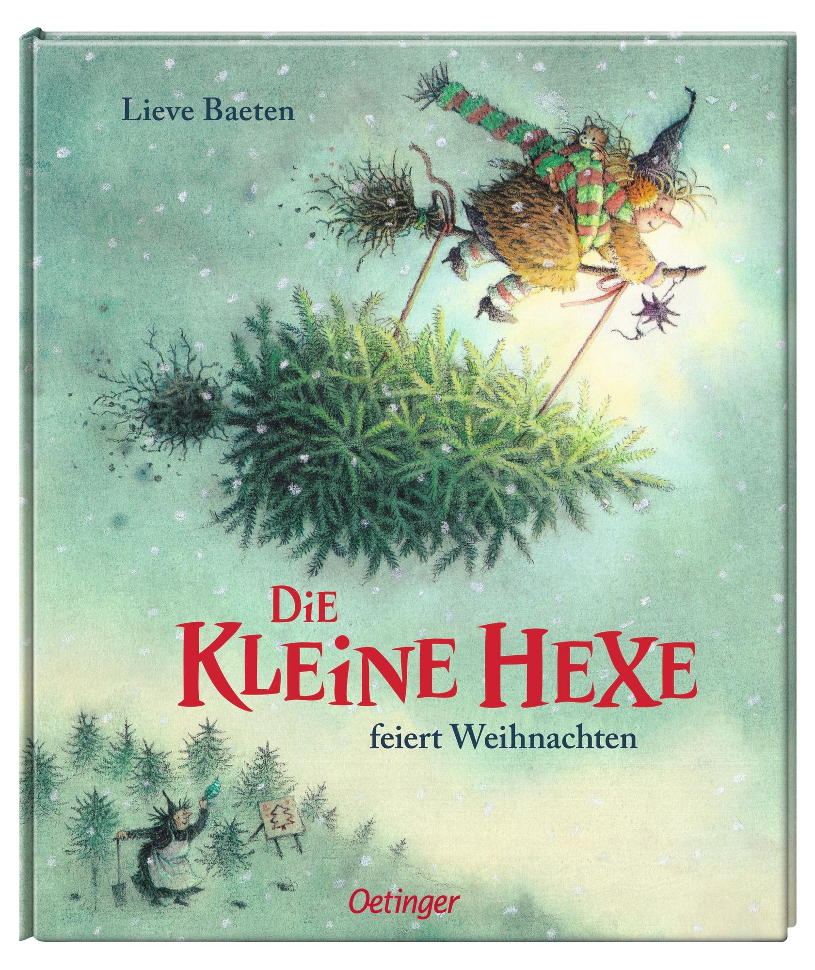 Beispielinhalt (Bild) Die kleine Hexe feiert Weihnachten