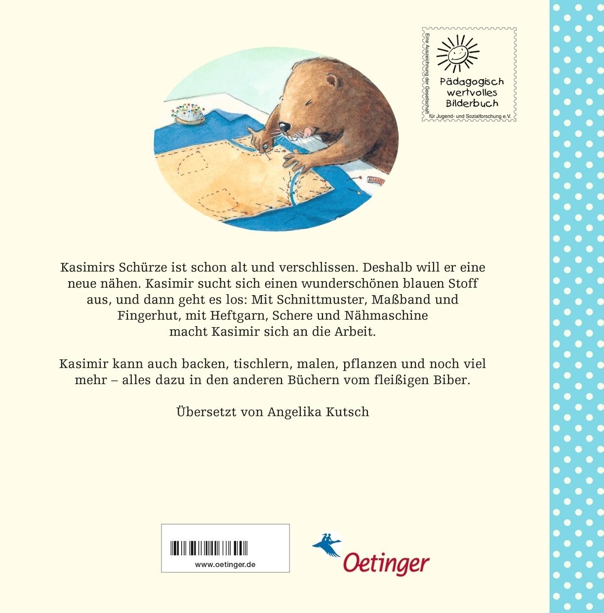 Rückseitencover Kasimir näht